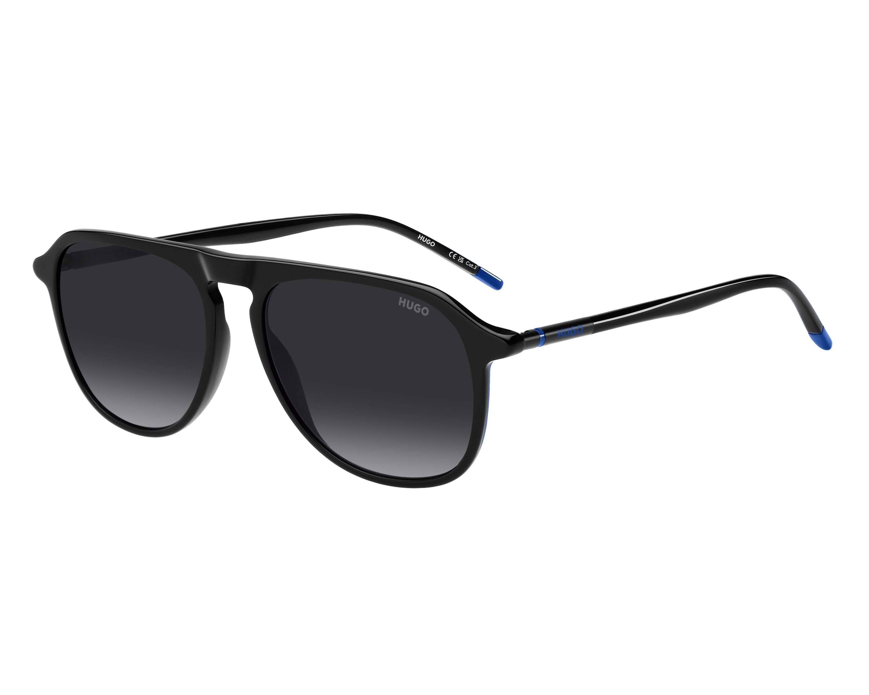 1345  Black Wire Frame Sunglasses UV Protected NWT Hugo Boss Sunglasses HG-1345-S 807/9O main image 3