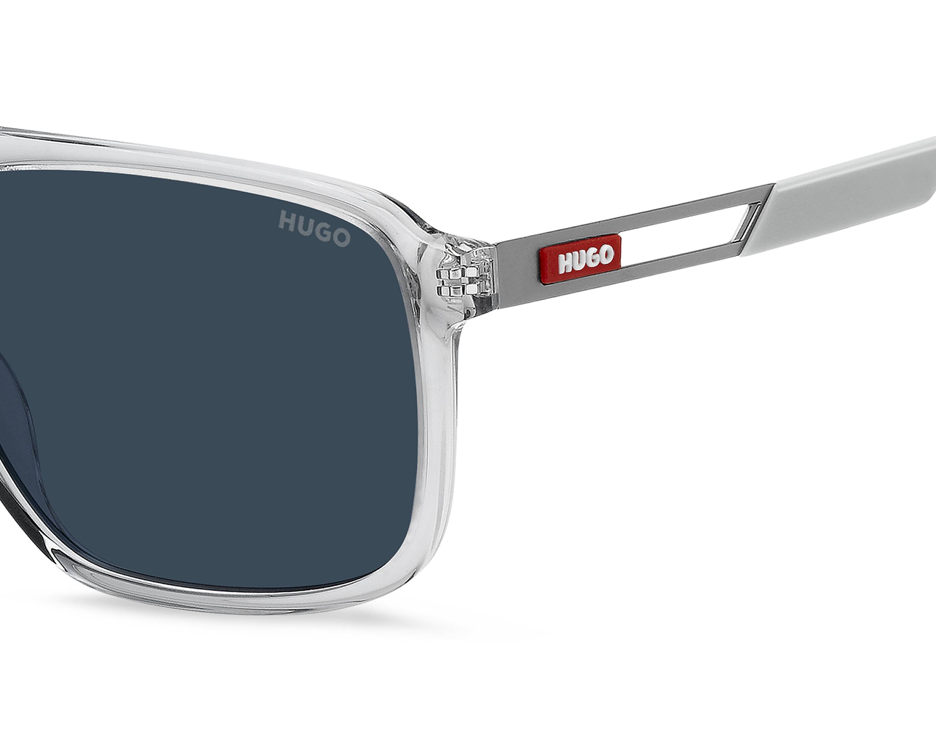 サングラス/メガネ HUGOBOSS sunglasses BOSS - Rubberised-Havana sunglasses with riveted hinges