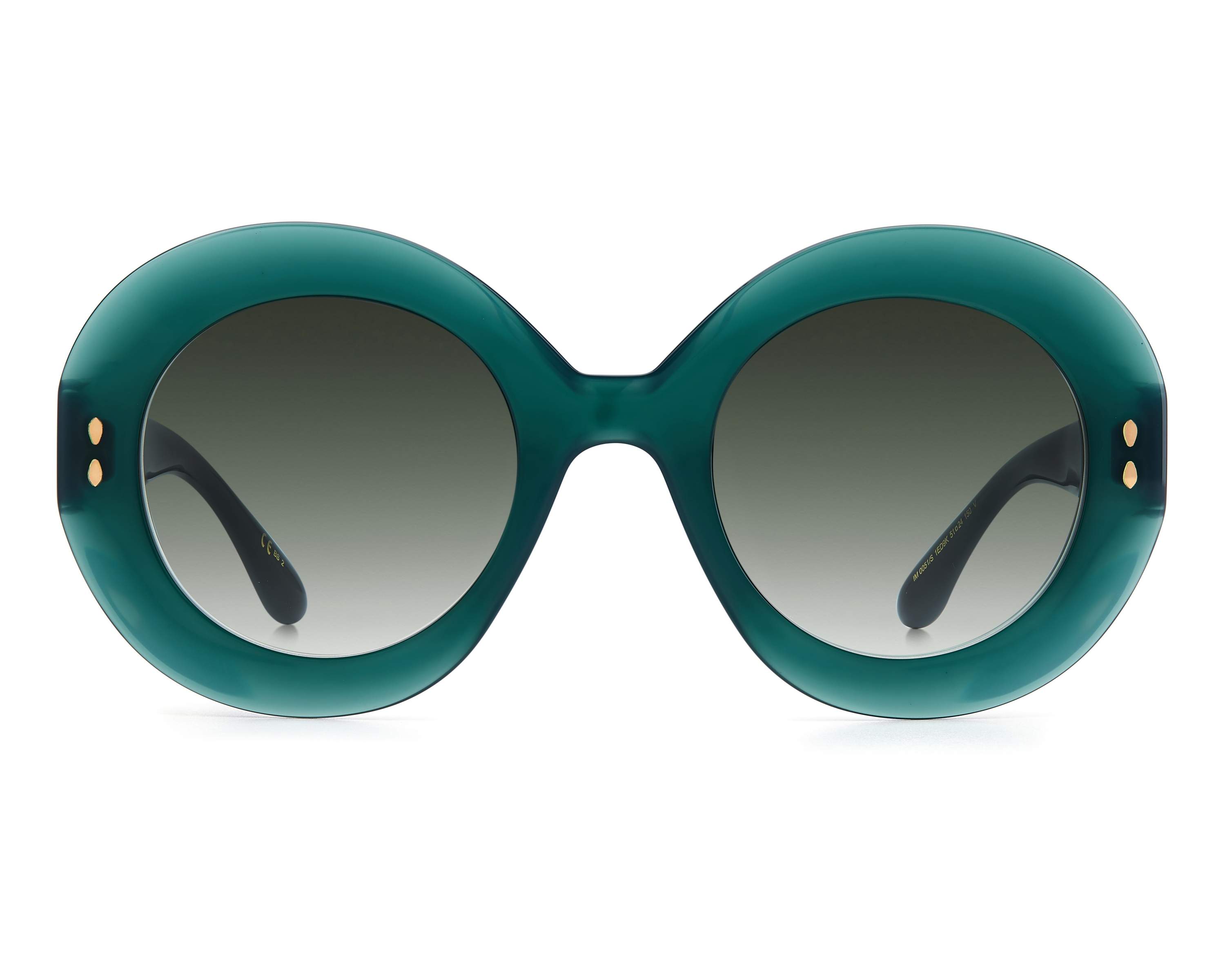 Isabel Marant Geometric Ely Sunglasses IM0004NS 1ED9K Green 52mm Isabel Marant Sunglasses IM-0104-S 1ED9K main image 2
