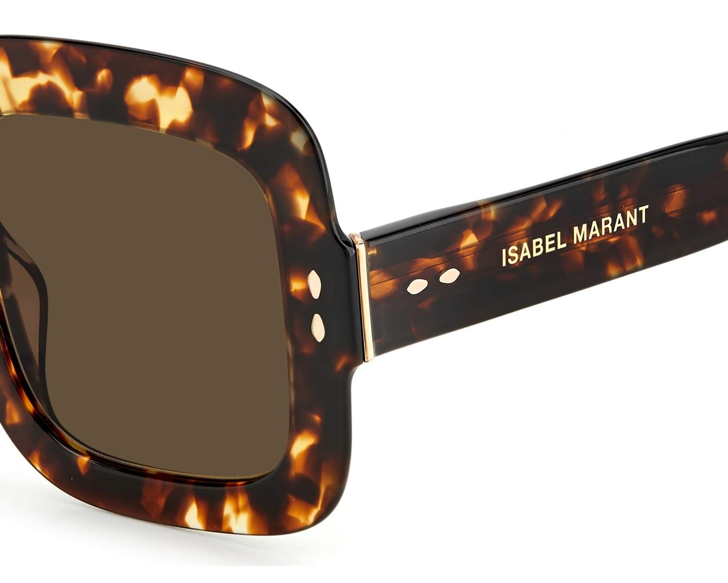 New! Isabel Marant IM0074/G/S 00867 Tortoise Shell Square Sunglasses, Authentic Isabel Marant IM 0191 086 Glasses - US main image 3