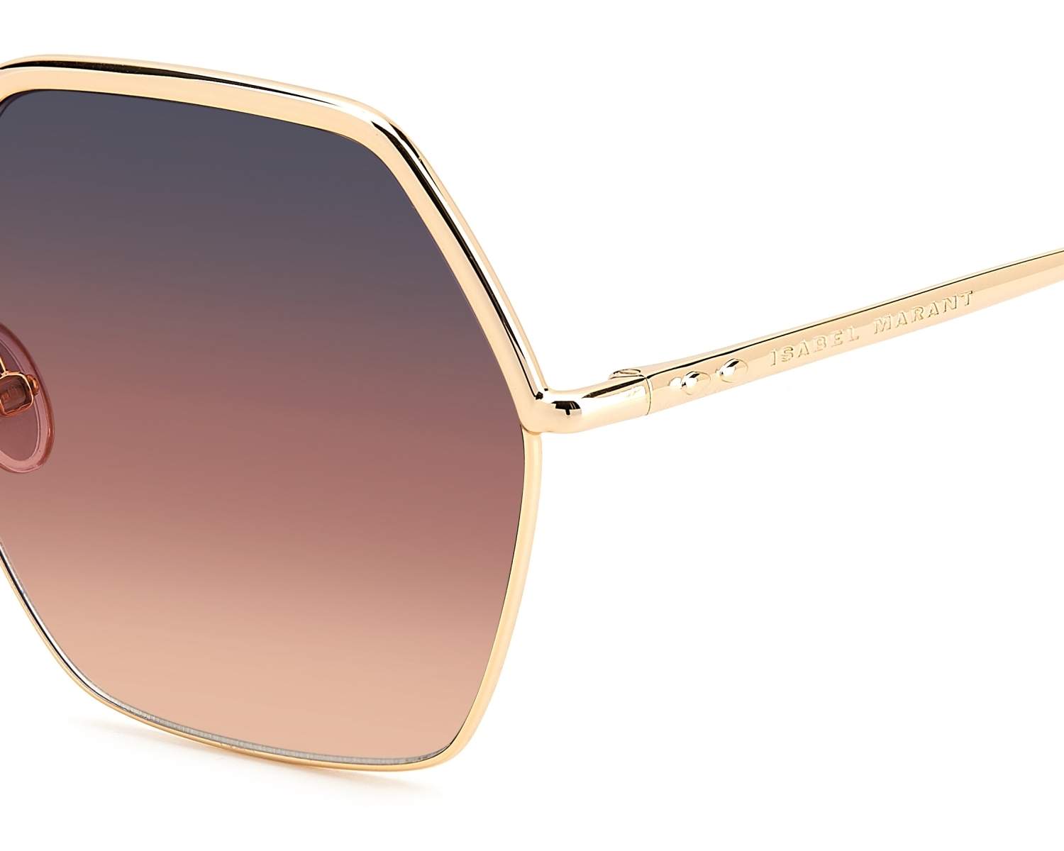 Isabel Marant IM 0118/S 0000 FF Sunglasses Gold Square Frame