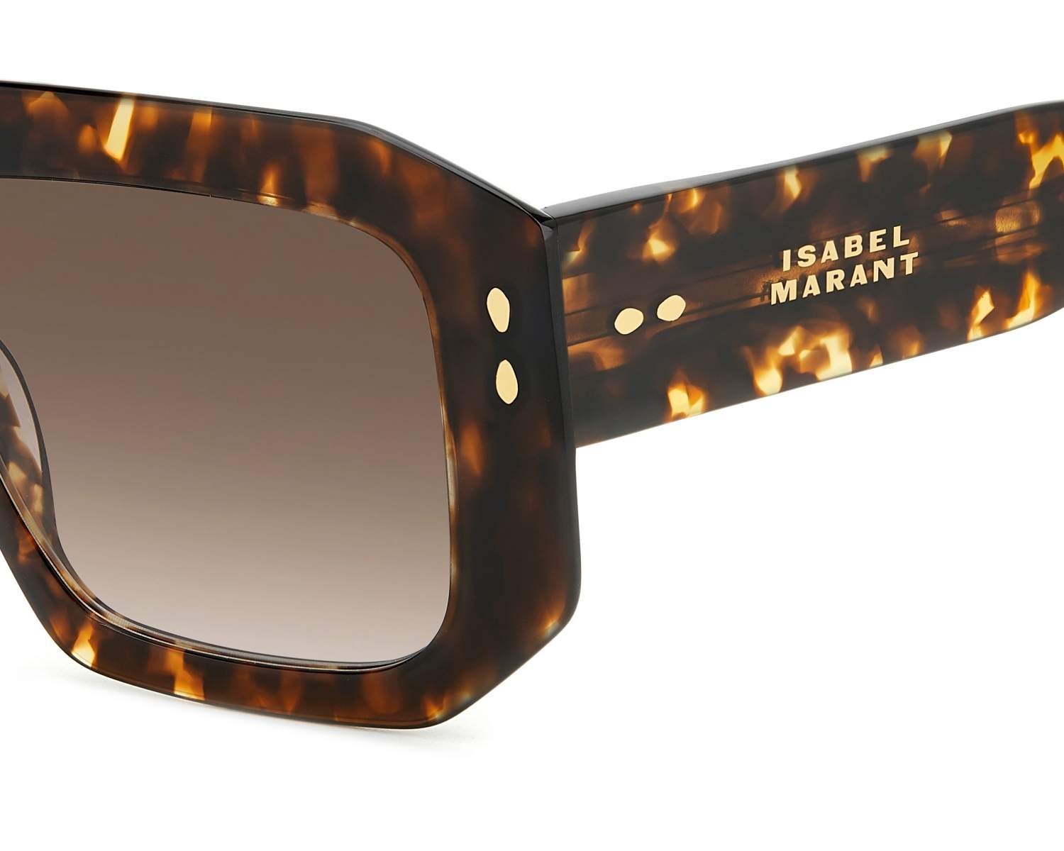 Isabel Marant Sunglasses IM0103/S 086HA Tortoise Butterfly with Brown Gradient Isabel Marant IM 0173/S Square Sunglasses | Fashion Eyewear US main image 3