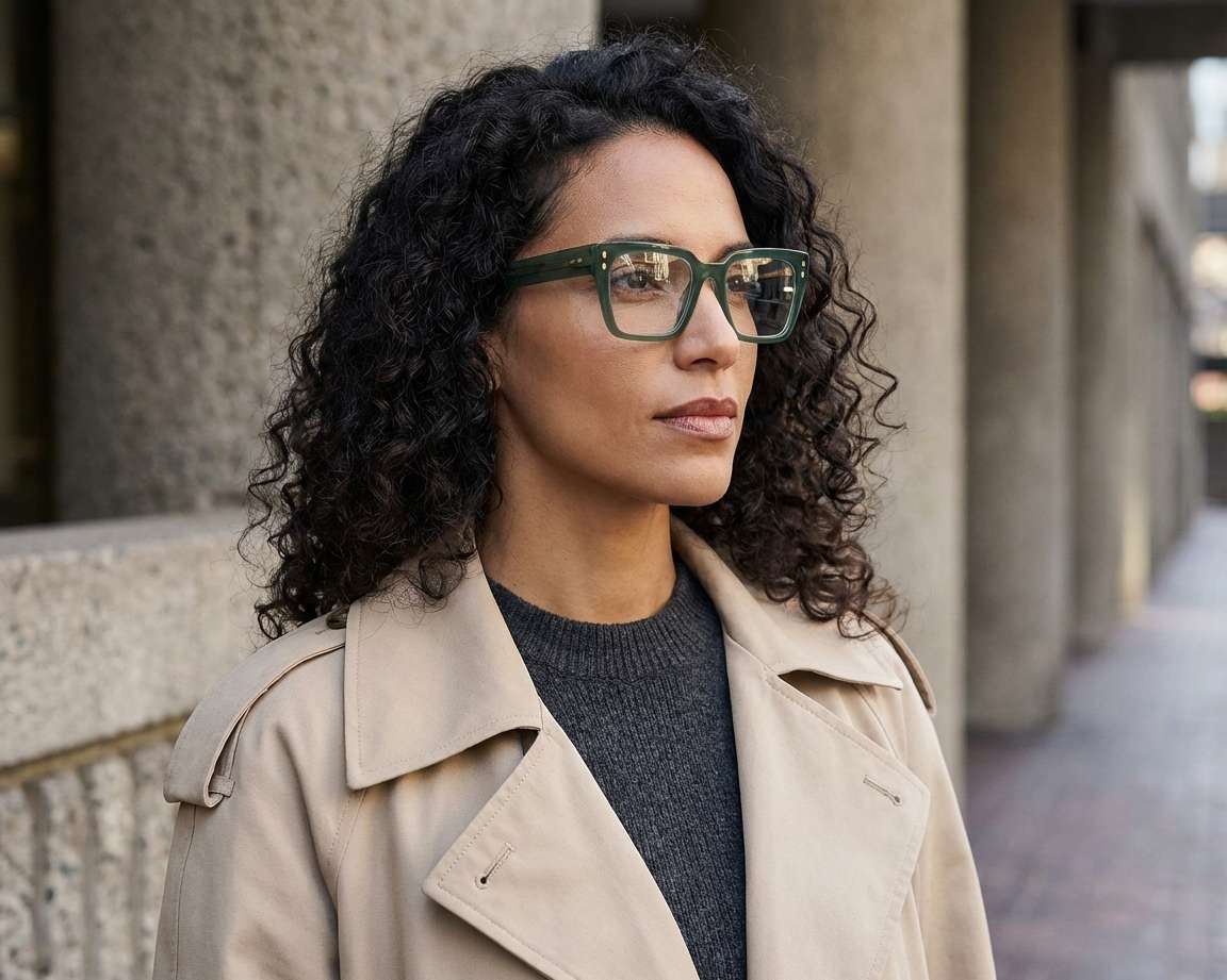 オシャレグラス＆メガネフレーム i shadowsアイシャドウis-421 EYEGLASSES CAMILLE – Maison Nathalie Blanc