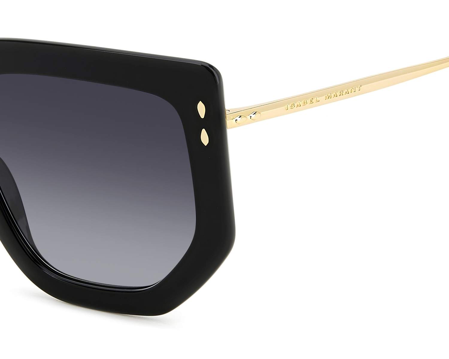 New! Isabel Marant IM0149/S FT3GB Grey and Gold Sunglasses, Authentic MIKALA Woman ochre - grey | ISABEL MARANT Official online store main image 3
