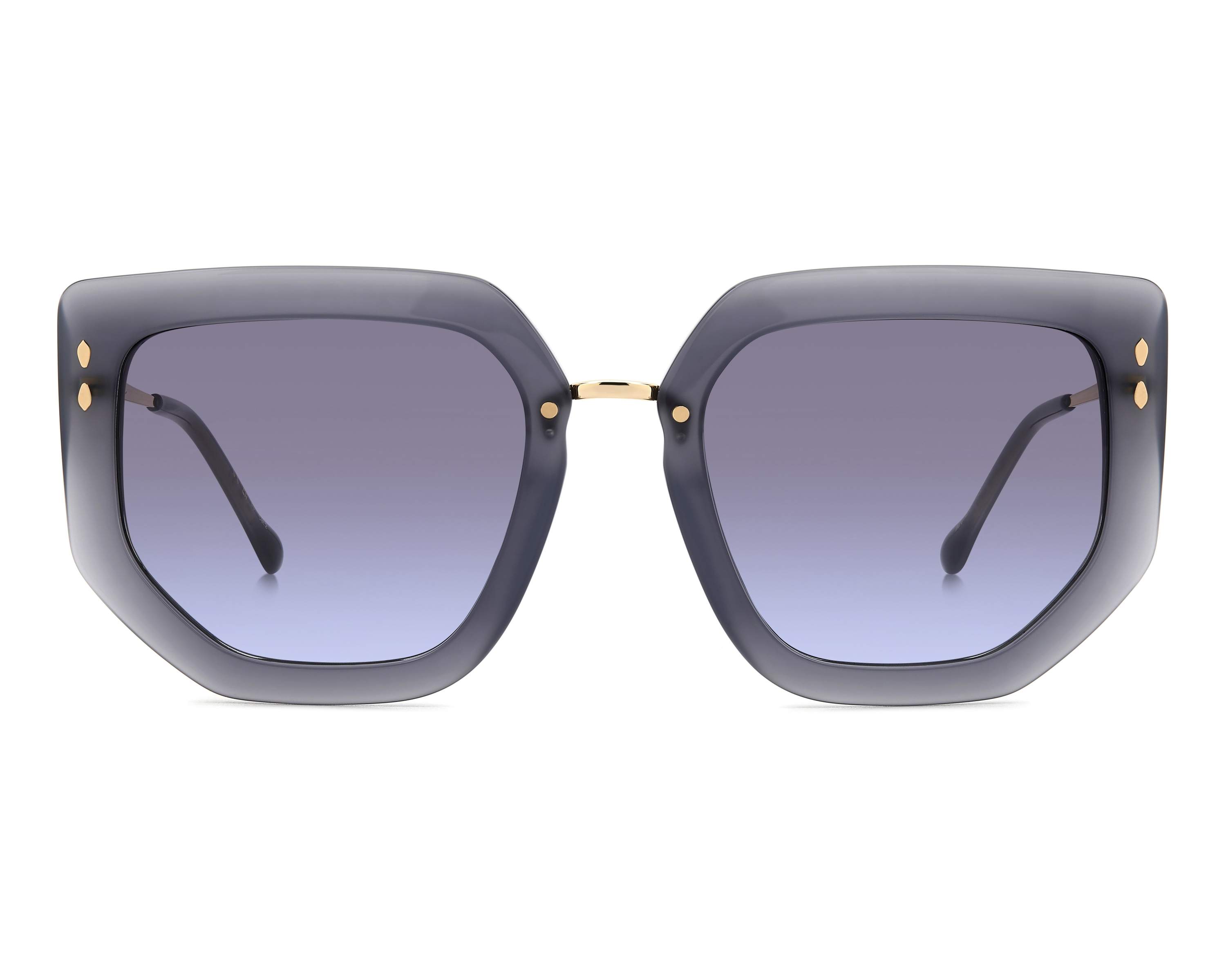 Isabel Marant IM 0149/S 0FT3 GB Sunglasses Grey Geometric Frame, Grey Lenses Isabel Marant Isabel Marant IM 0149/S 0FT3 GB Sunglasses  main image 2