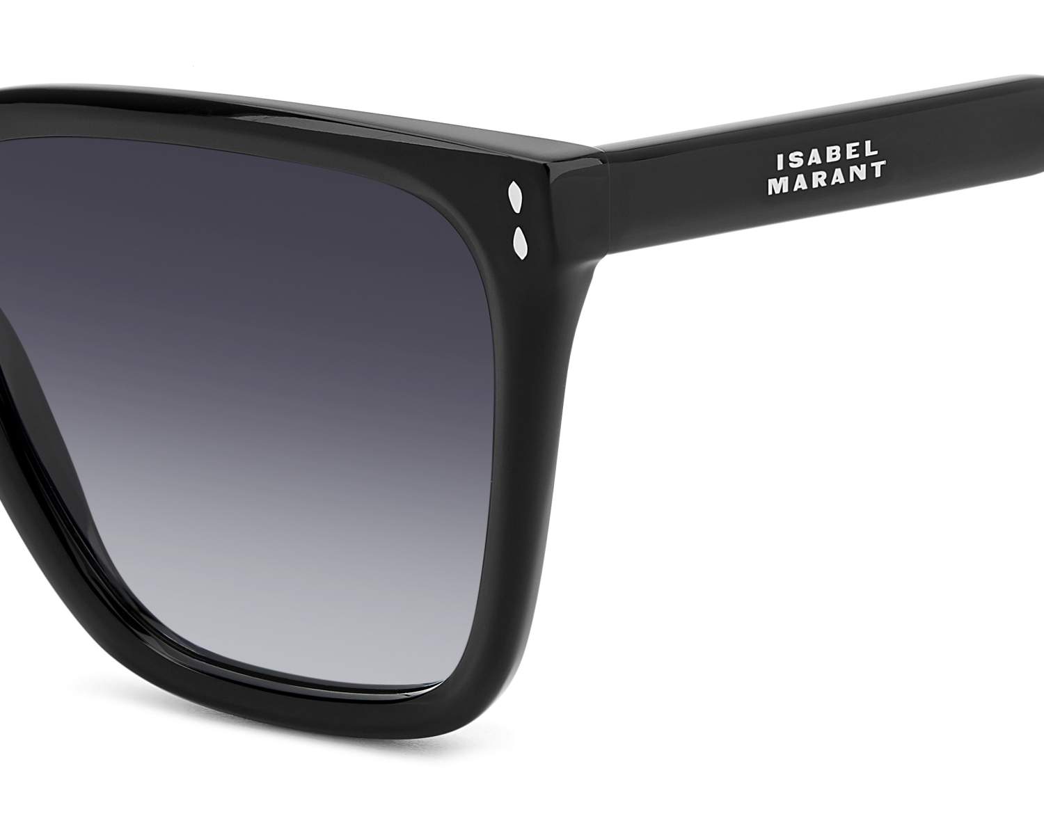 Isabel Marant IM 0151/S 0807 9O Square Sunglasses - Black/Grey Isabel Marant Square Sunglasses IM0151S 8079O Black 58mm  main image 4