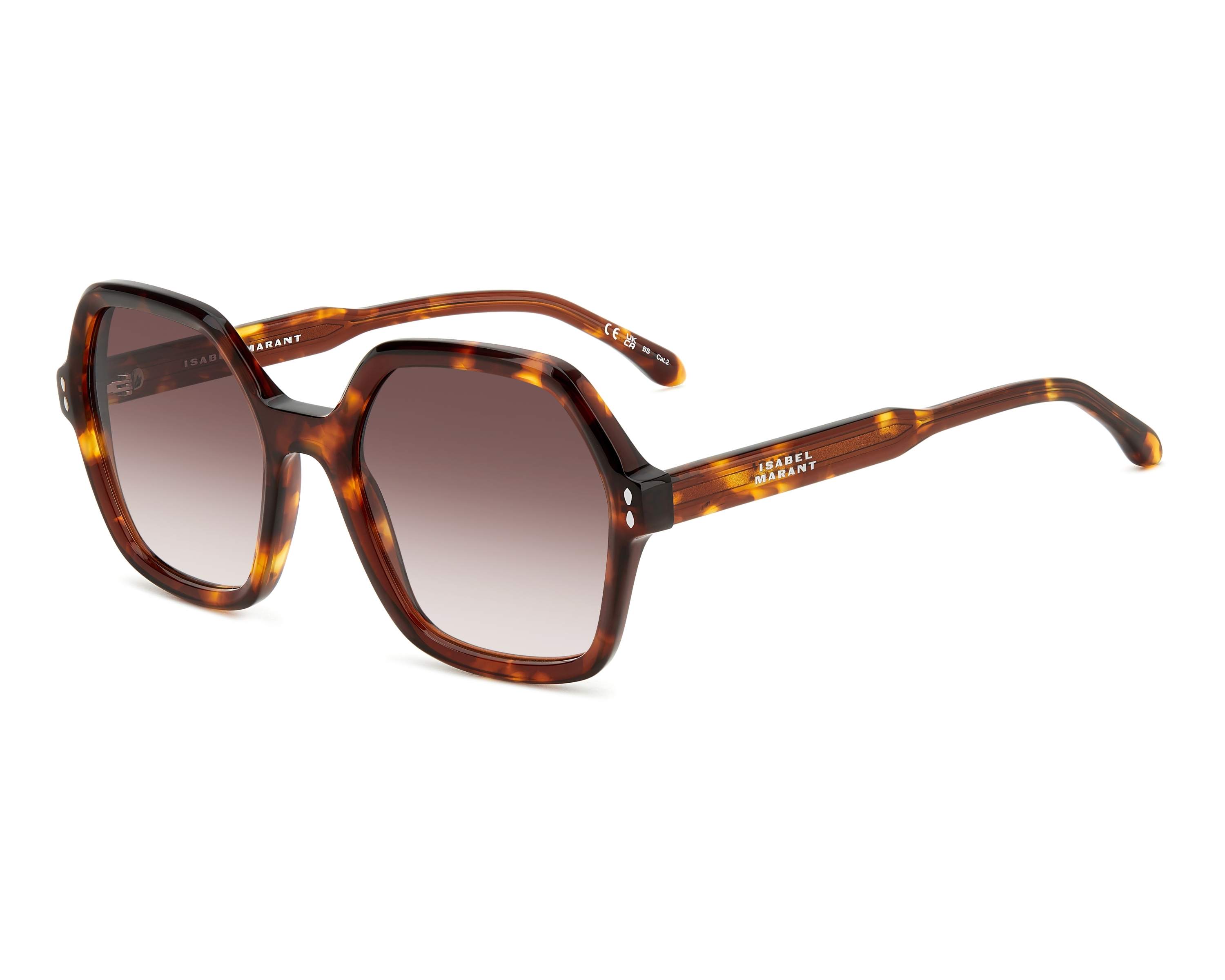 Isabel Marant NIBY Havana Brown Oversized Butterfly Sunglasses 285$ NWT lunette_de_soleil_ely_-  main image 3