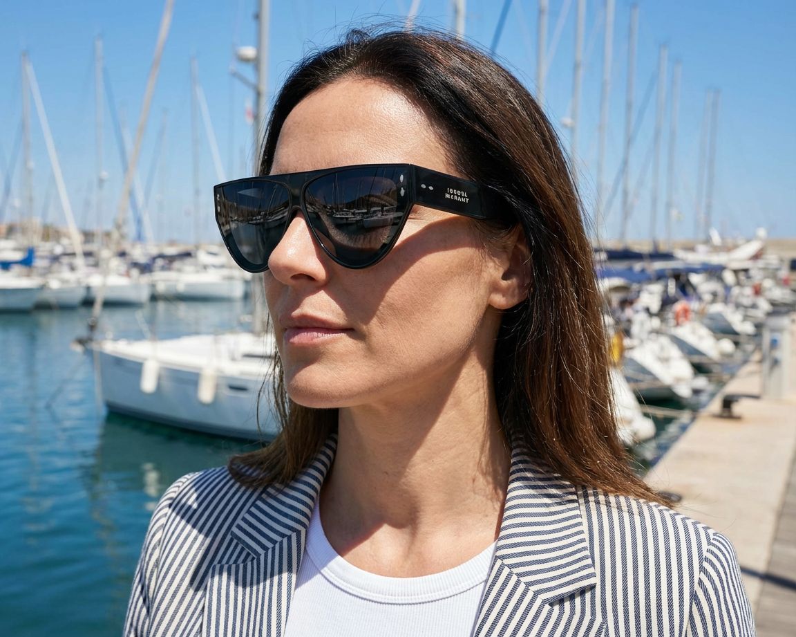 Isabel Marant IM 0171/G/S 0807 IR Cat Eye Sunglasses - Black/Grey Isabel Marant Sunglasses IM-0171-G-S 807/IR main image 2