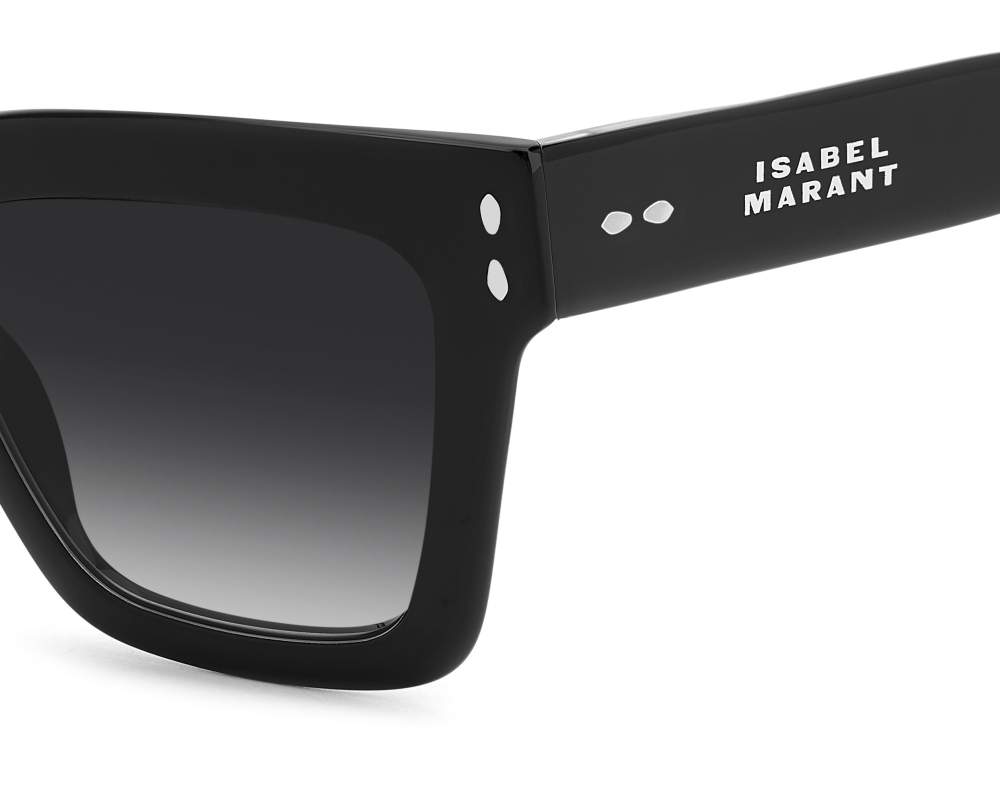 Isabel Marant IM0002/S 0807 9O Square Sunglasses - Black/Grey Isabel Marant Women main image 3