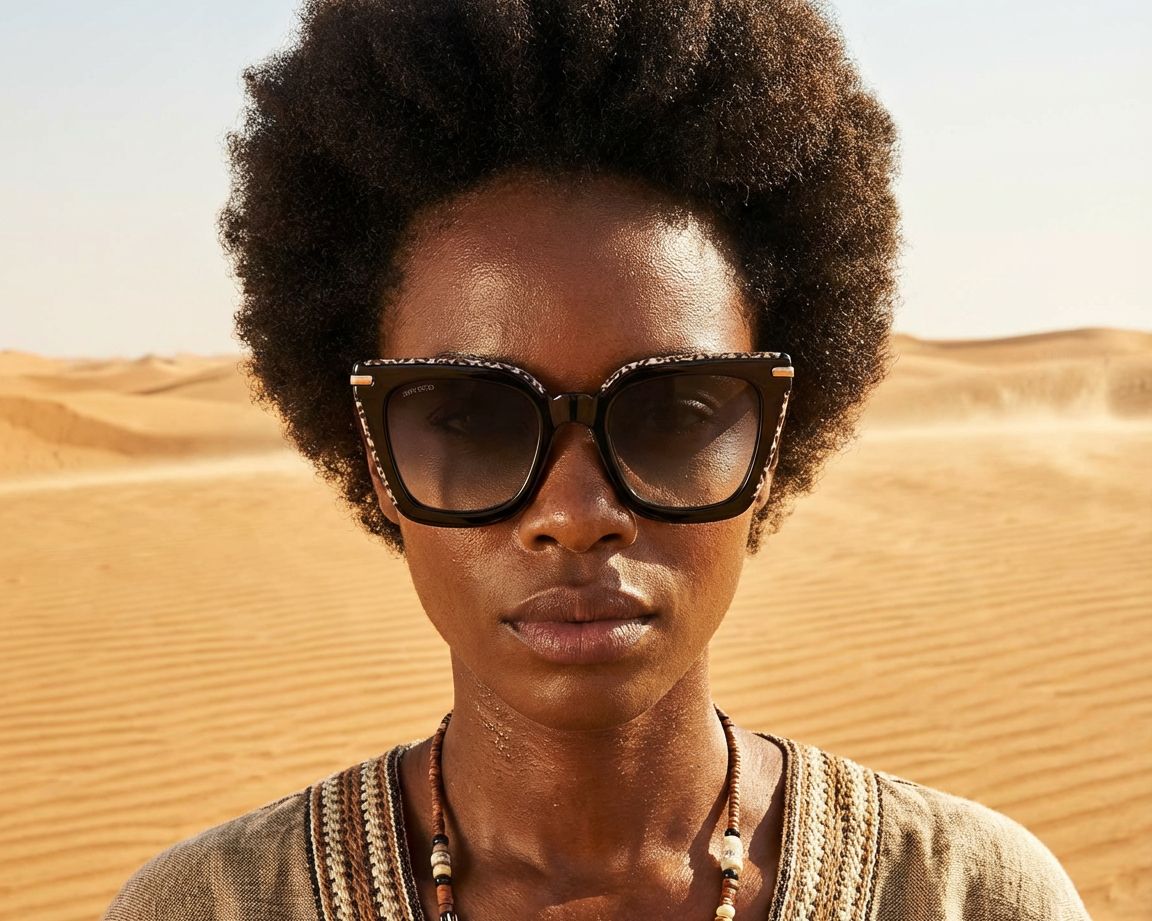 JIMMY CHOO サングラス パイソン ヘビ柄 Jimmy Choo Sunglasses Black and Brown Snakeskin