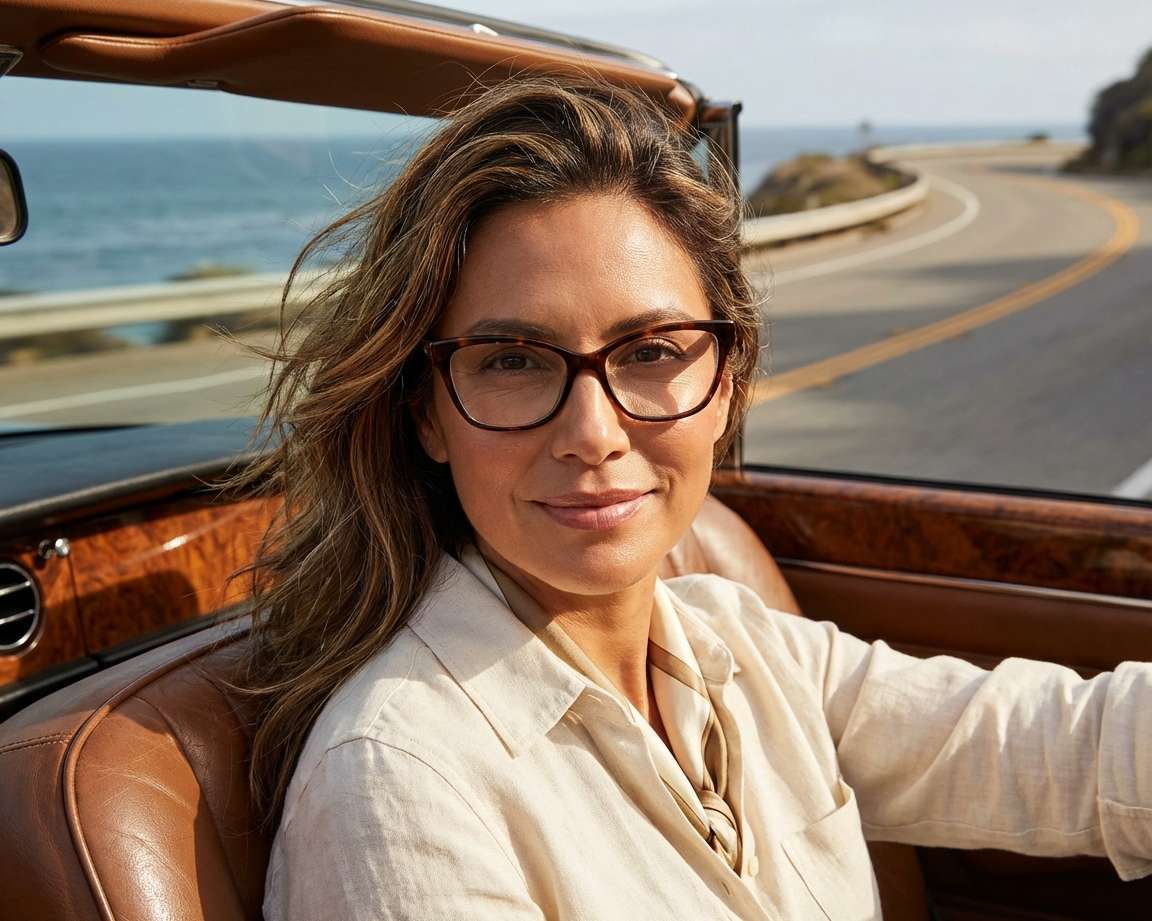 Jimmy Choo JC334 086 52-16 Havana  360 degree view 6