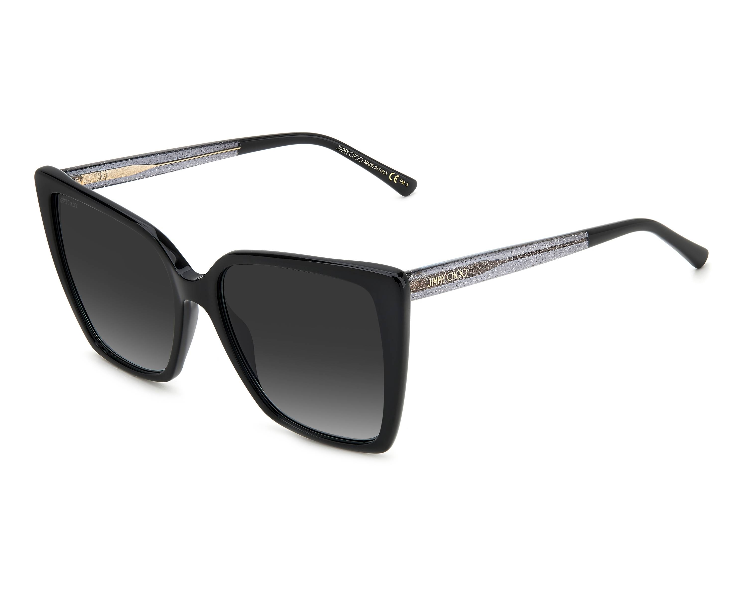 Jimmy Choo Sunglasses LESSIE/S 807 9O Black Gray Gradient Jimmy Choo Sunglasses LESSIE-S 807/9O main image 3