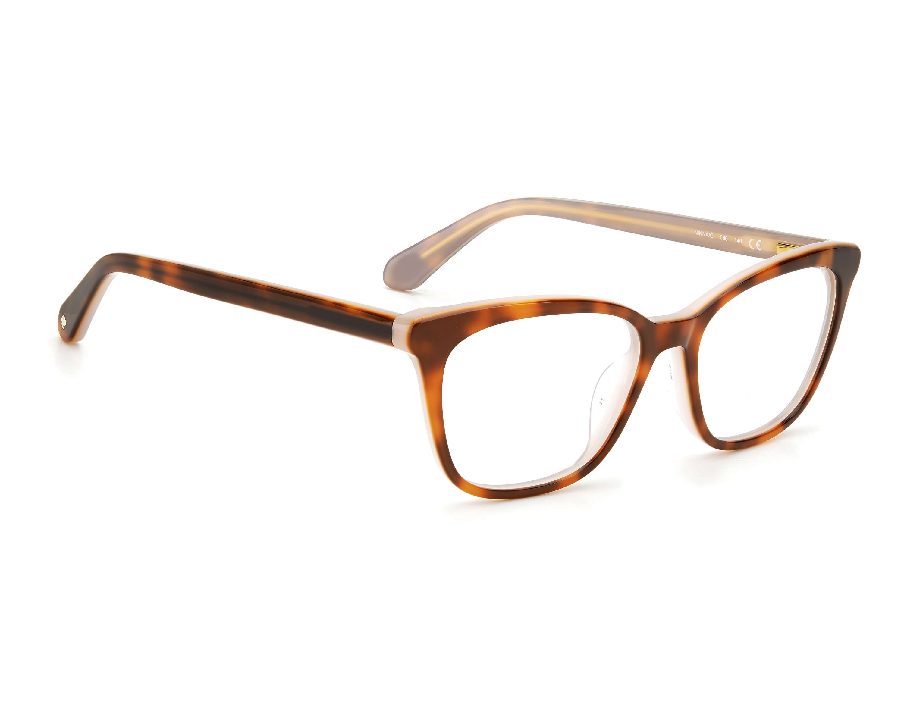 Kate Spade Bronze Brown Prescription Eyeglasses Ninette Glasses Frame Kate Spade Bendall Brown Prescription Eyeglasses main image 3