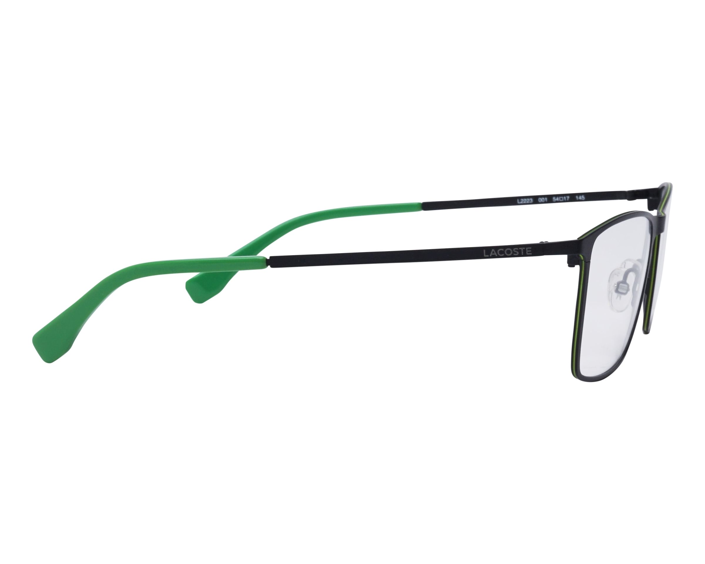 lacoste rimless glasses