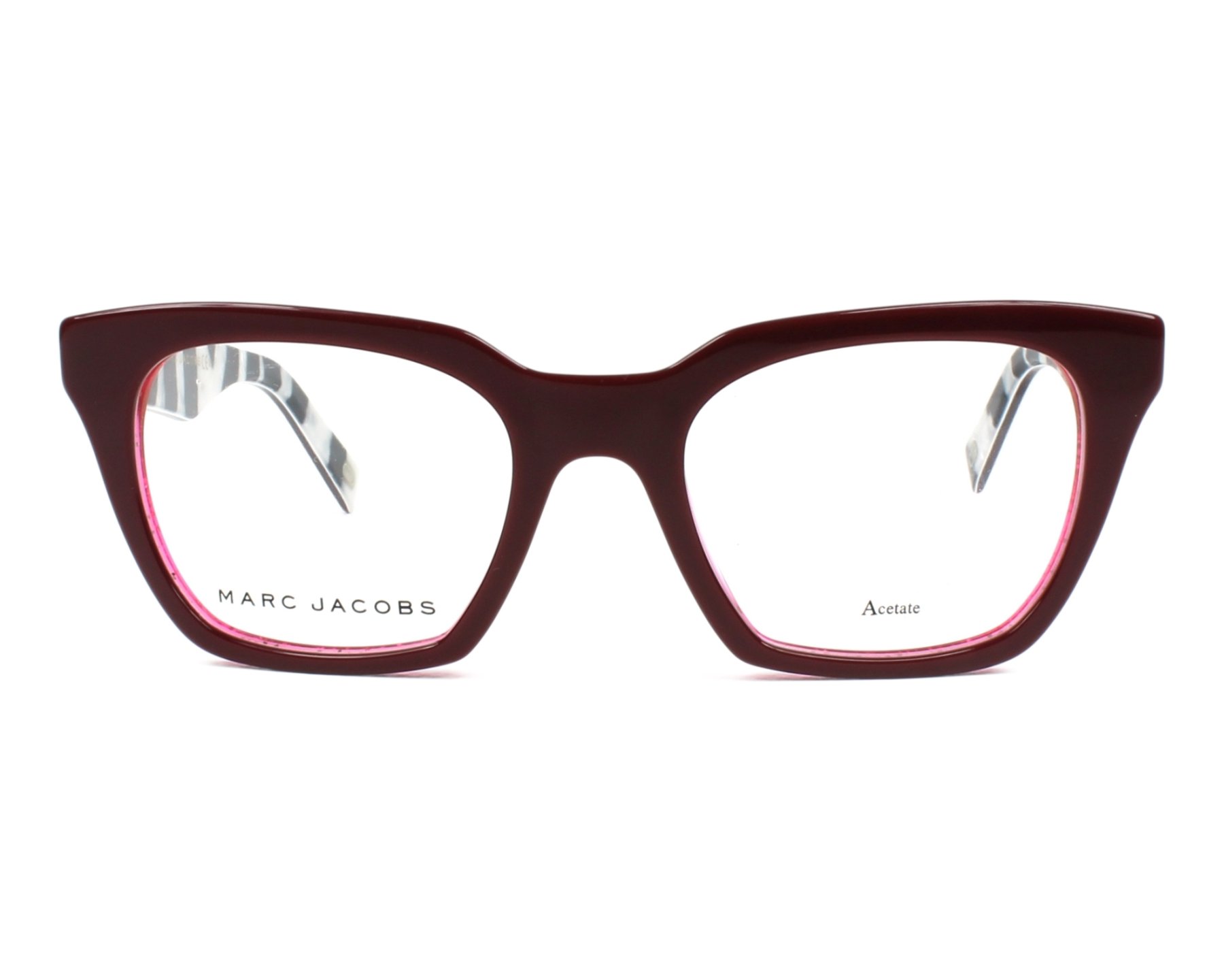 marc jacobs red glasses