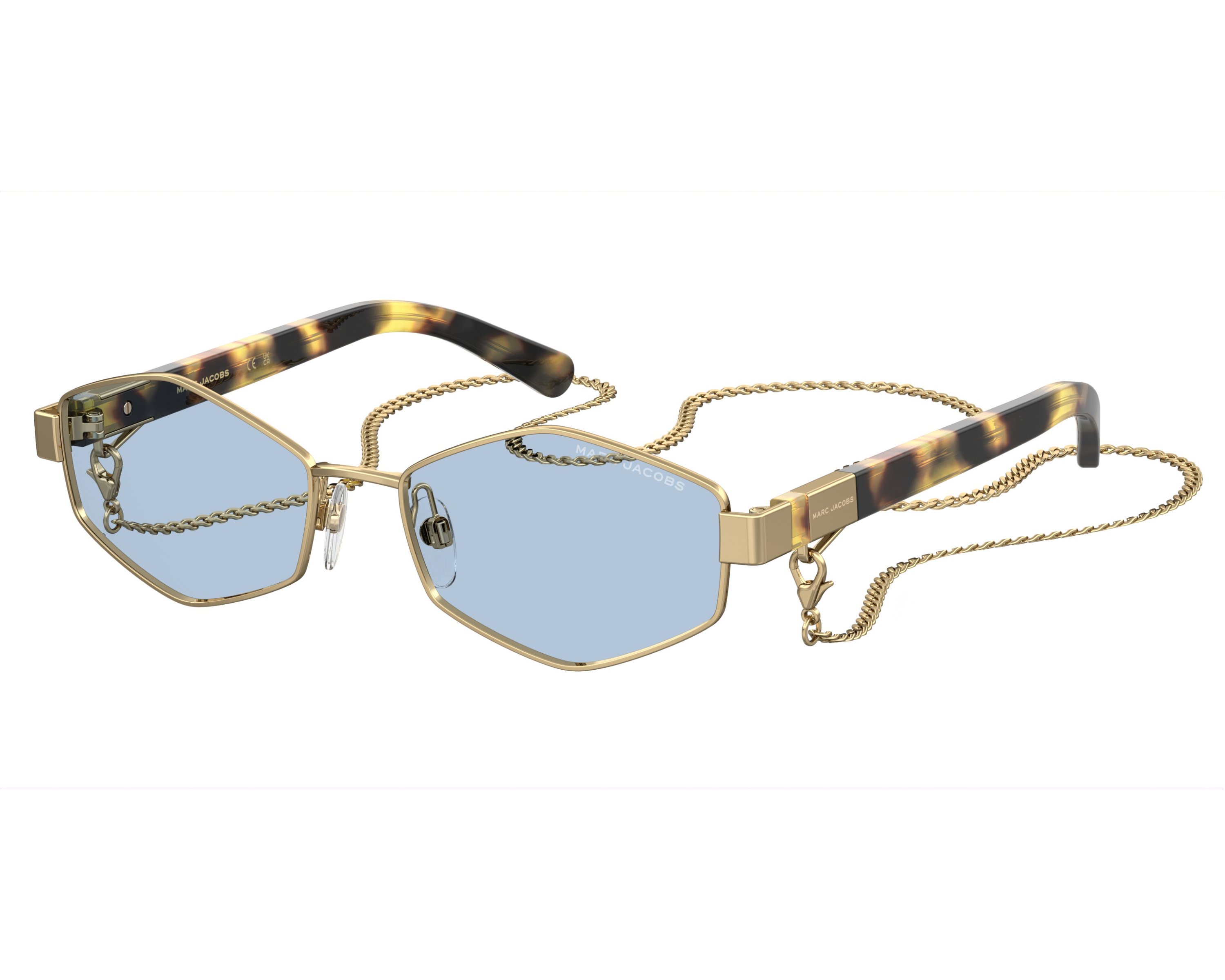 Marc Jacobs MARC-496-S 013/KU 55-17 Gold  profile view