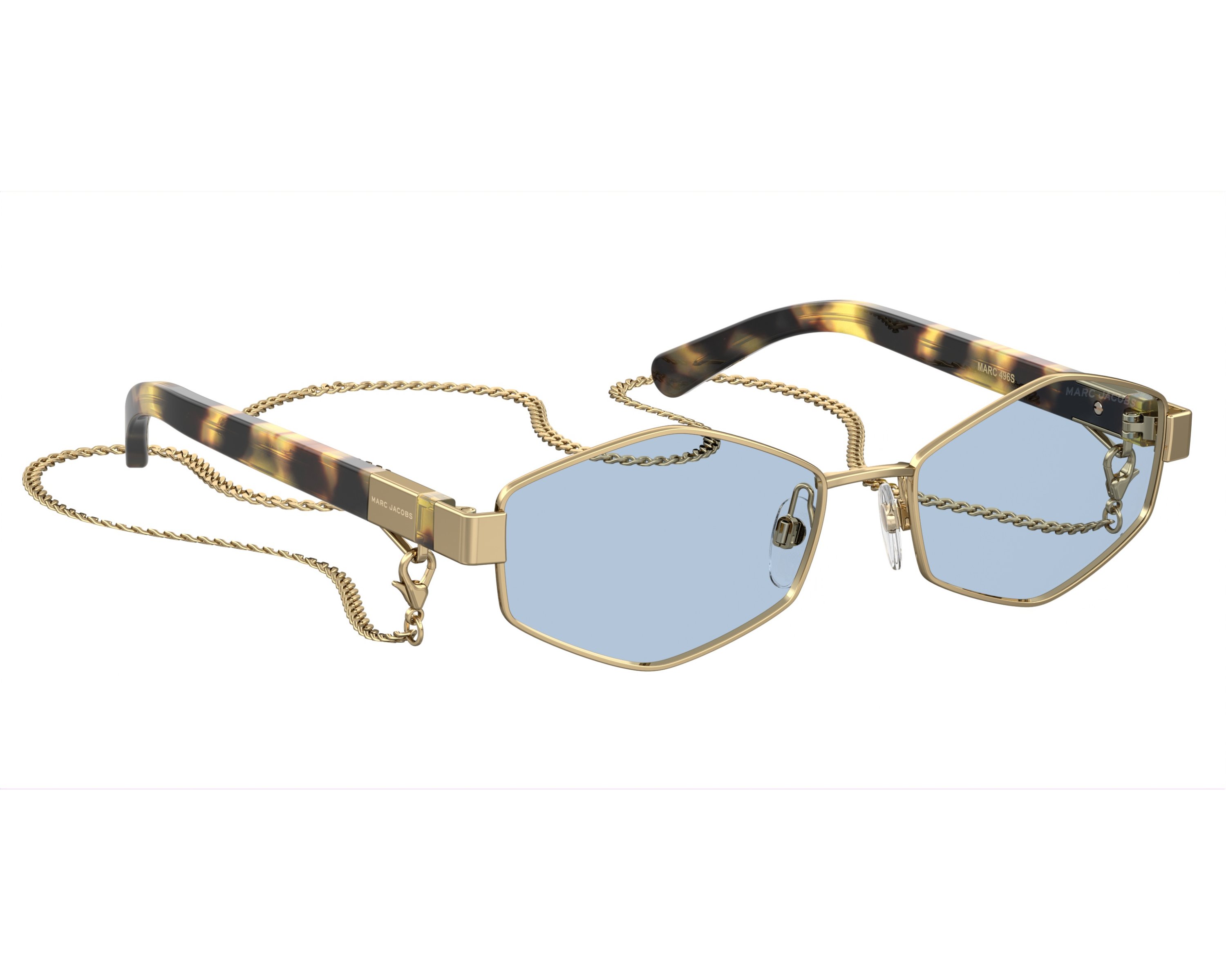 Marc Jacobs MARC-496-S 013/KU 55-17 Gold  front view
