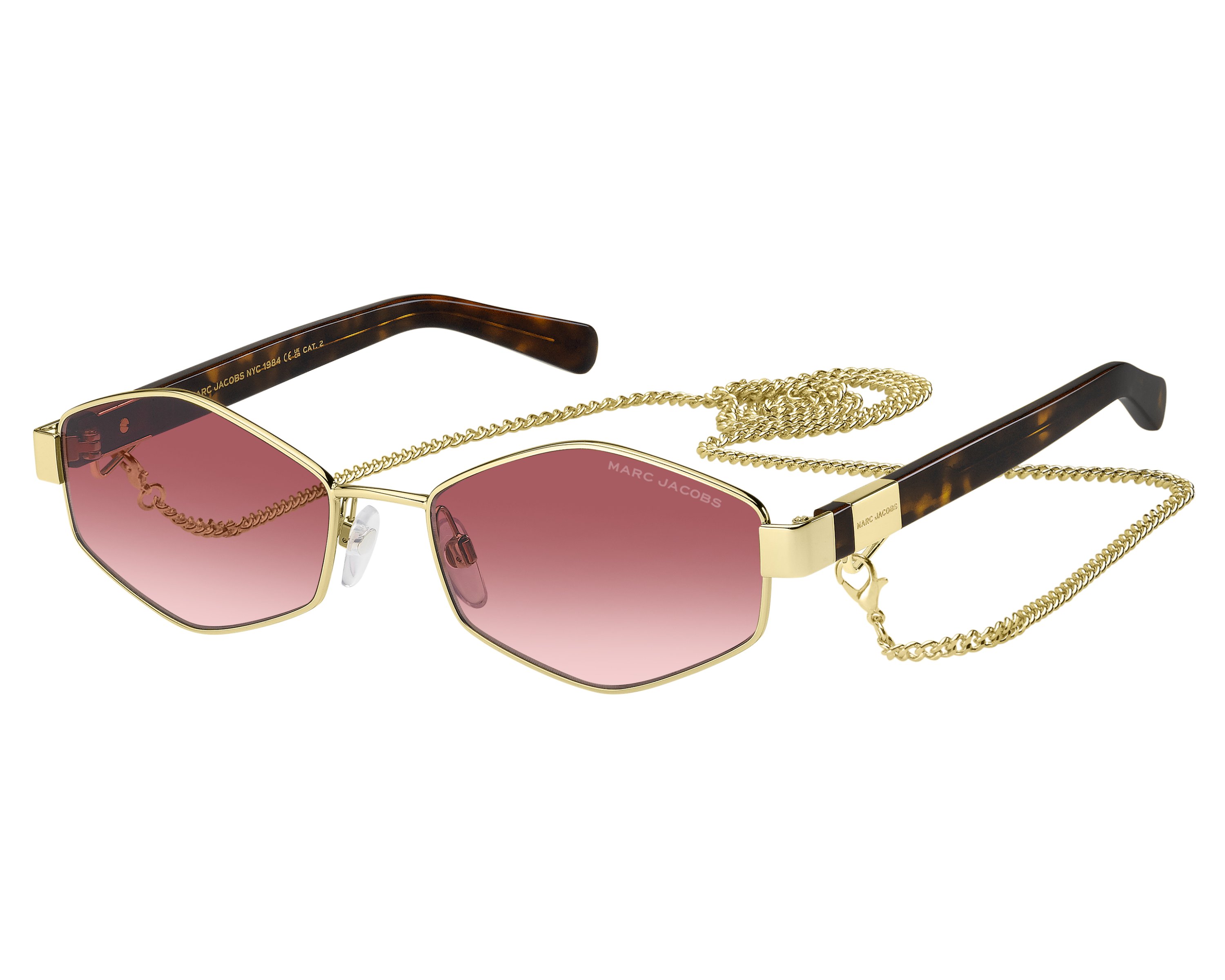 Marc Jacobs MARC-496-S NOA/3X 55-17 Rose gold  360 degree view 1