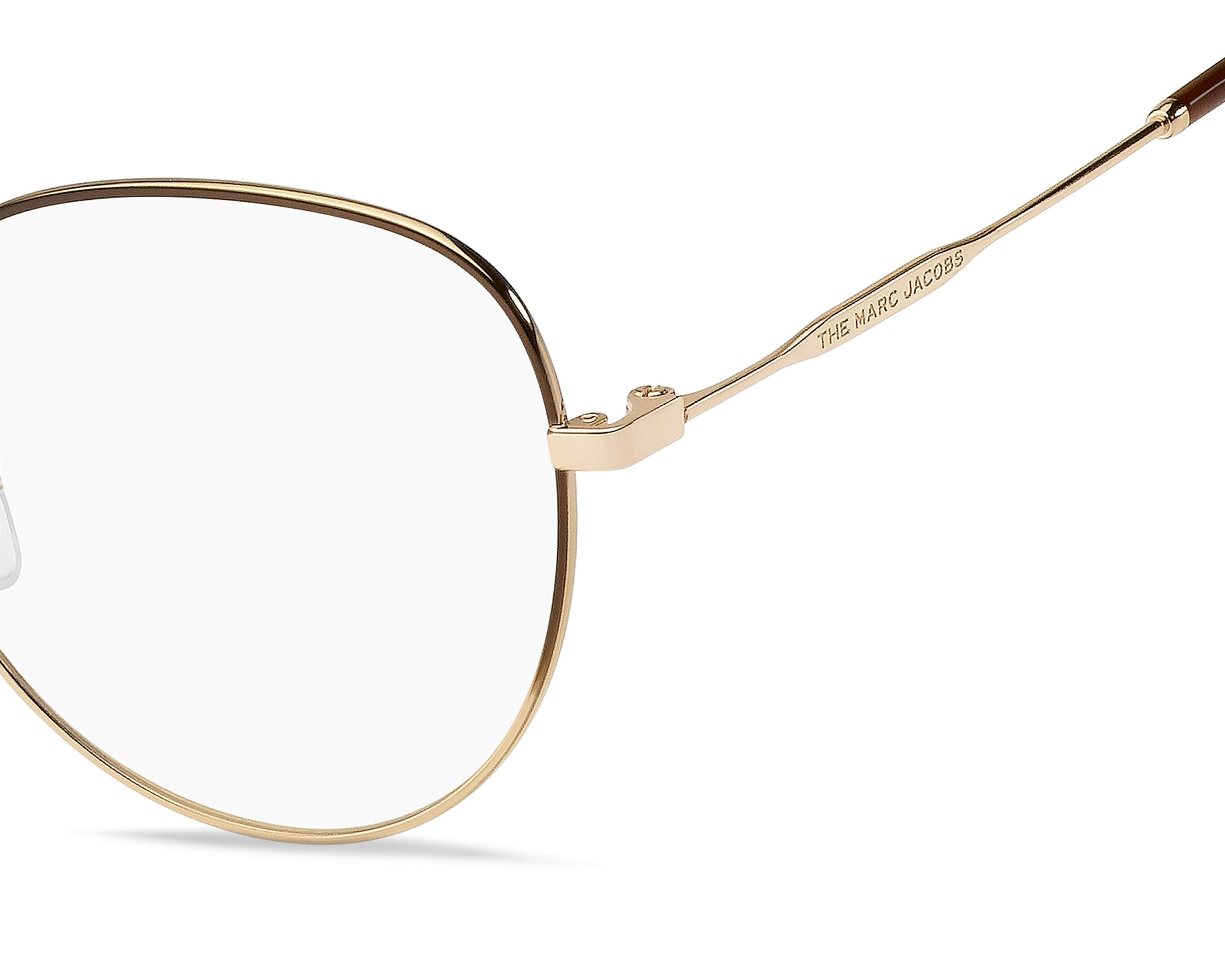 NEW MARC JACOBS MARC 591 026S 00 BK EYEGLASSES GOLD WOMEN EYEWEAR MARC JACOBS Marc Jacobs Glasses MARC-590 26S main image 3