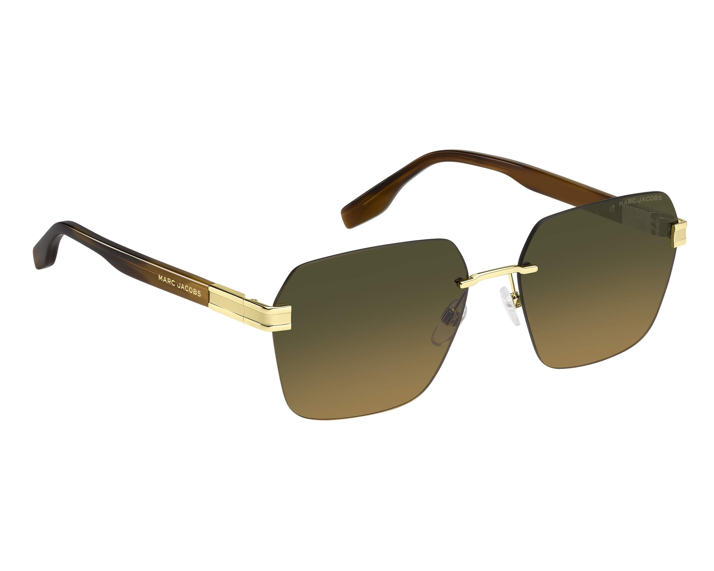 Marc Jacobs Two-Tone Brown Sunglasses Marc Jacobs MARC 724/S 086 70 Sunglasses Havana - eye-oo.com main image 4