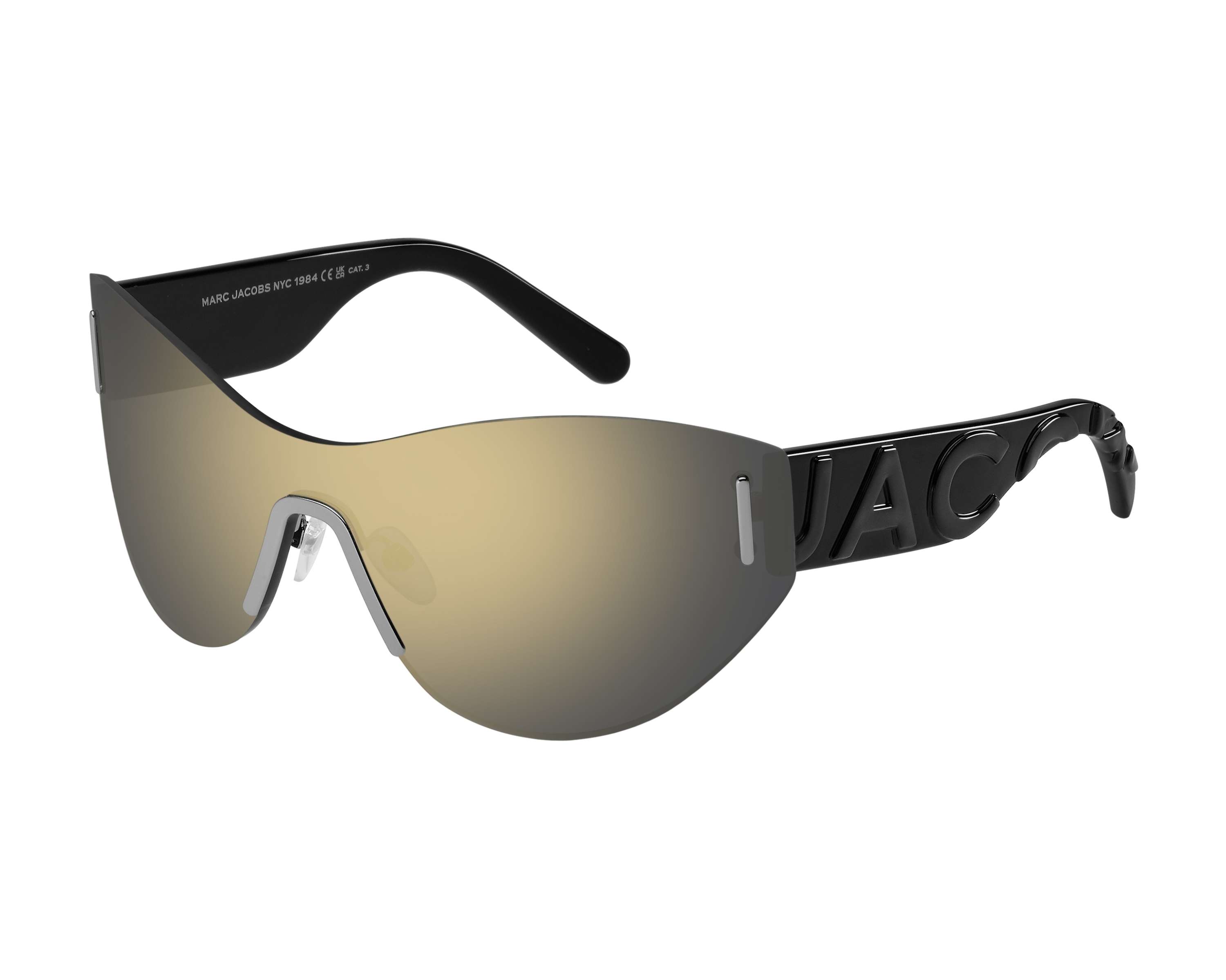 Marc Jacobs MARC-737-S RHL/JO - Gold Black profile view