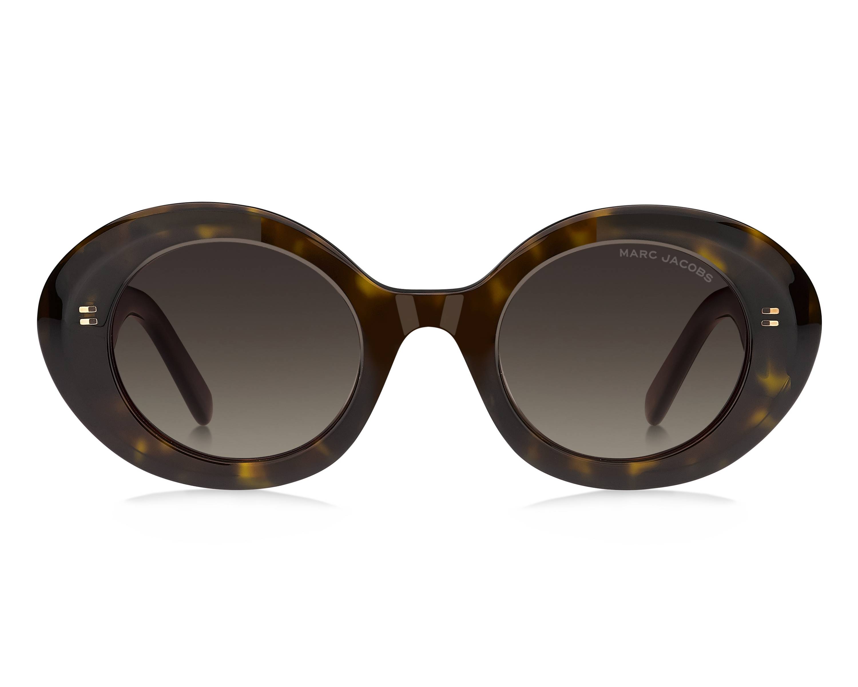 Marc Jacobs Round Women\'s Sunglasses - Havana / Brown Gradient - NWT Marc Jacobs MARC-763-S 086/HA: Buy Online | Visionet main image 2