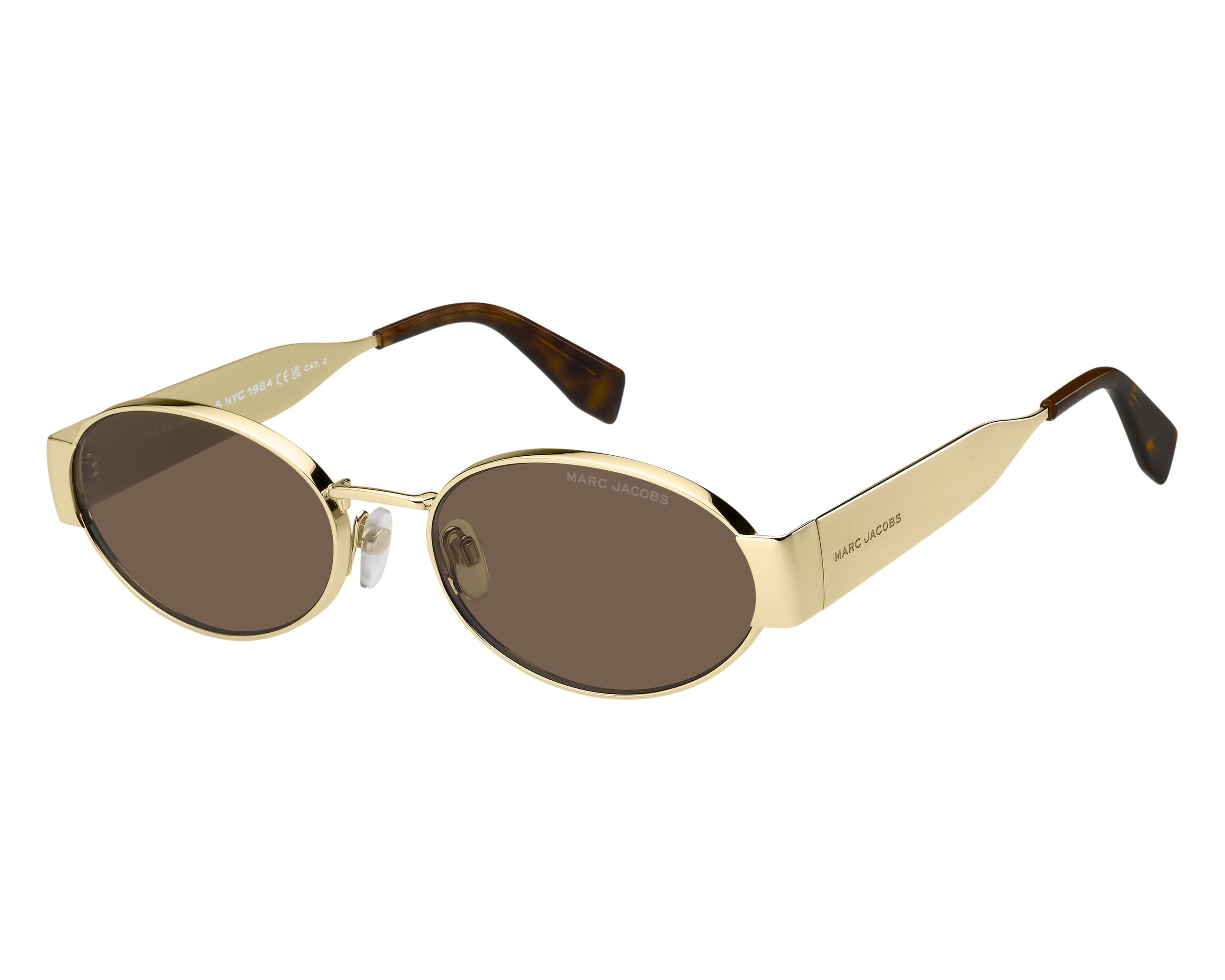 Marc Jacobs MARC-806-S 01Q/70 - Gold Brown profile view