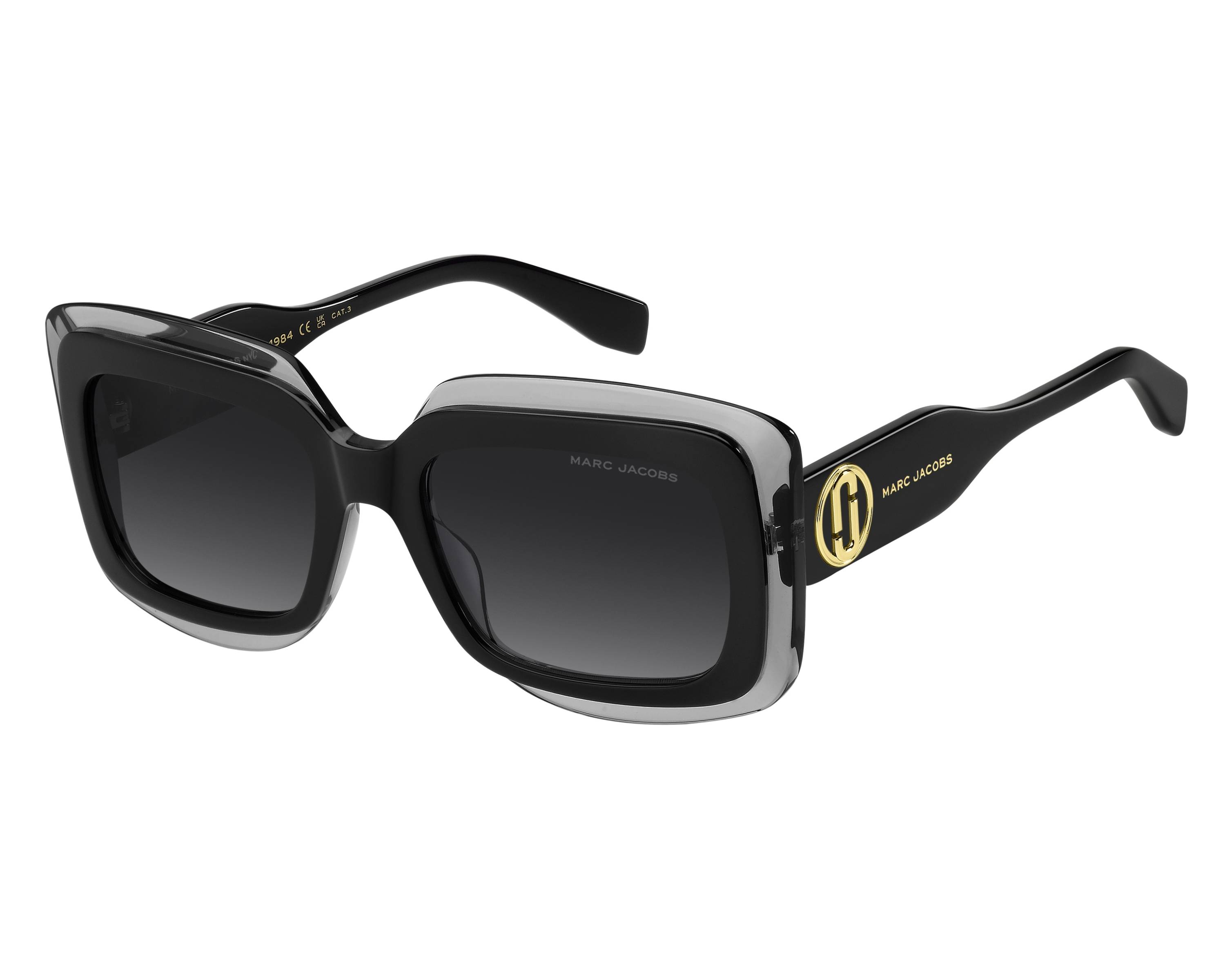 服/ファッション MARC JACOBS SUNGLASS Marc Jacobs MARC 659/S 807 9O Sunglasses Black - eye-oo.com