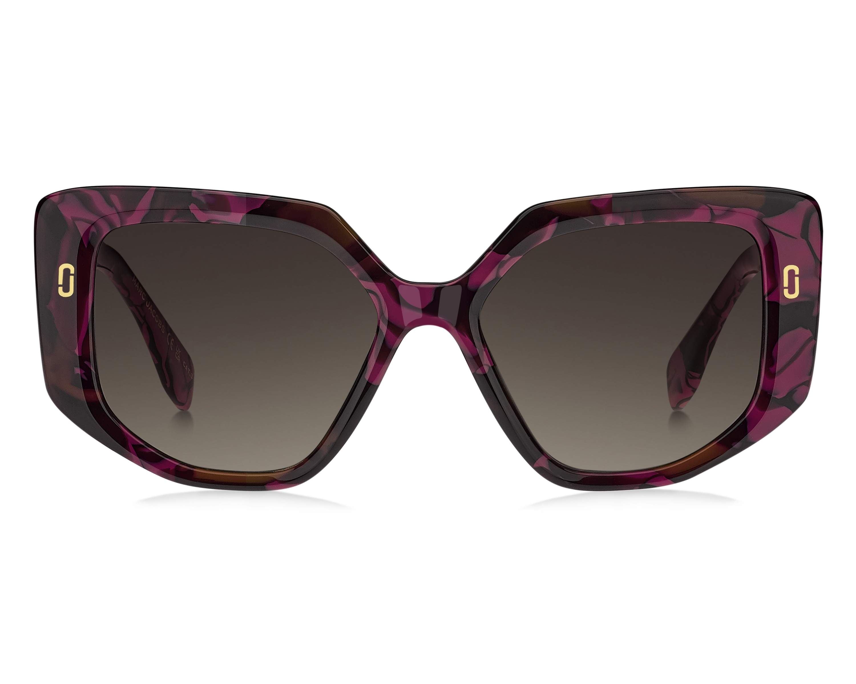 Marc Jacobs Dark Purple Sunglasses Marc Jacobs MJ 352 S Dark Ruthenium Shades Men Sunglasses  main image 4