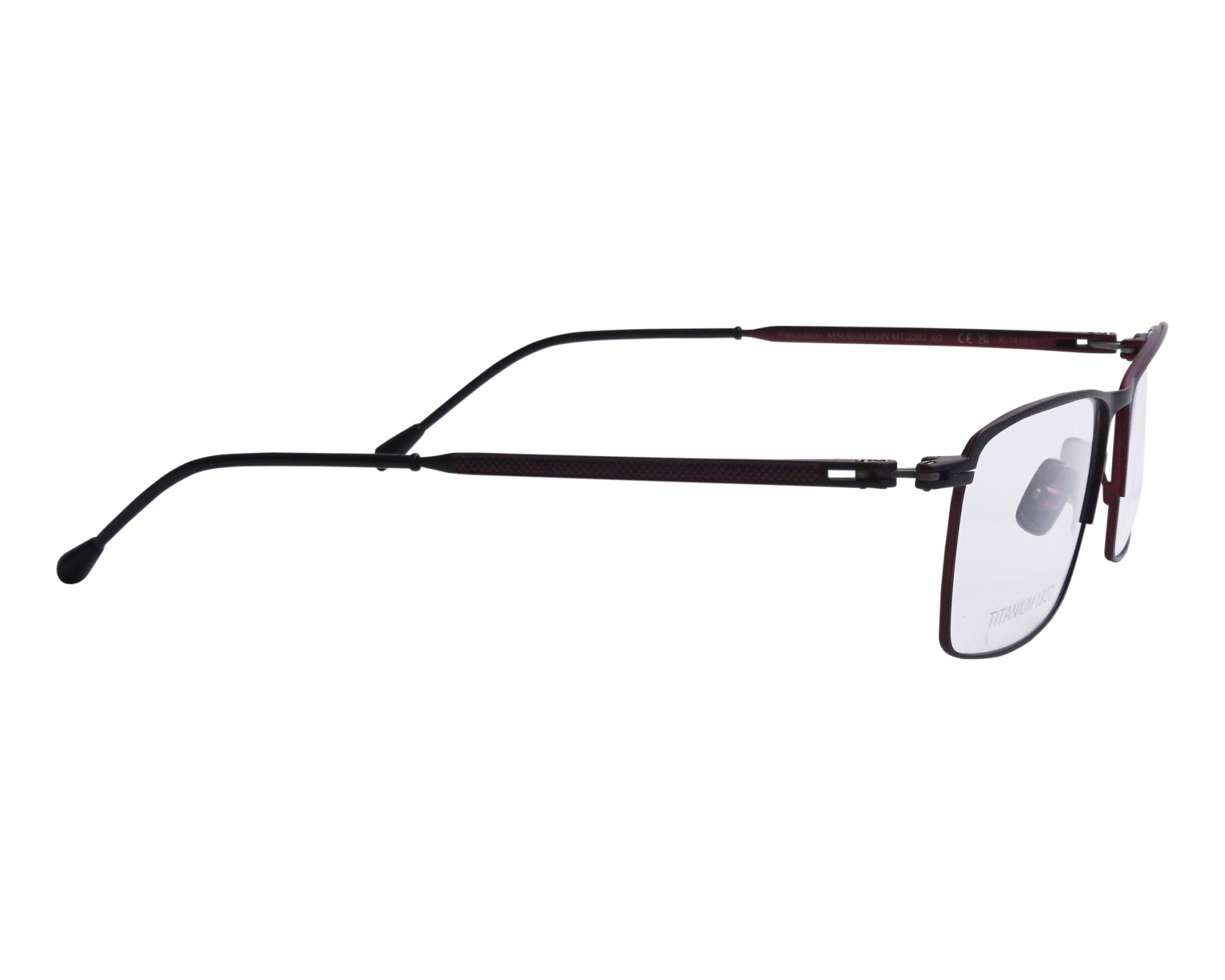 Mauboussin MTI2202 03 55-17 Black Bordeaux profile view