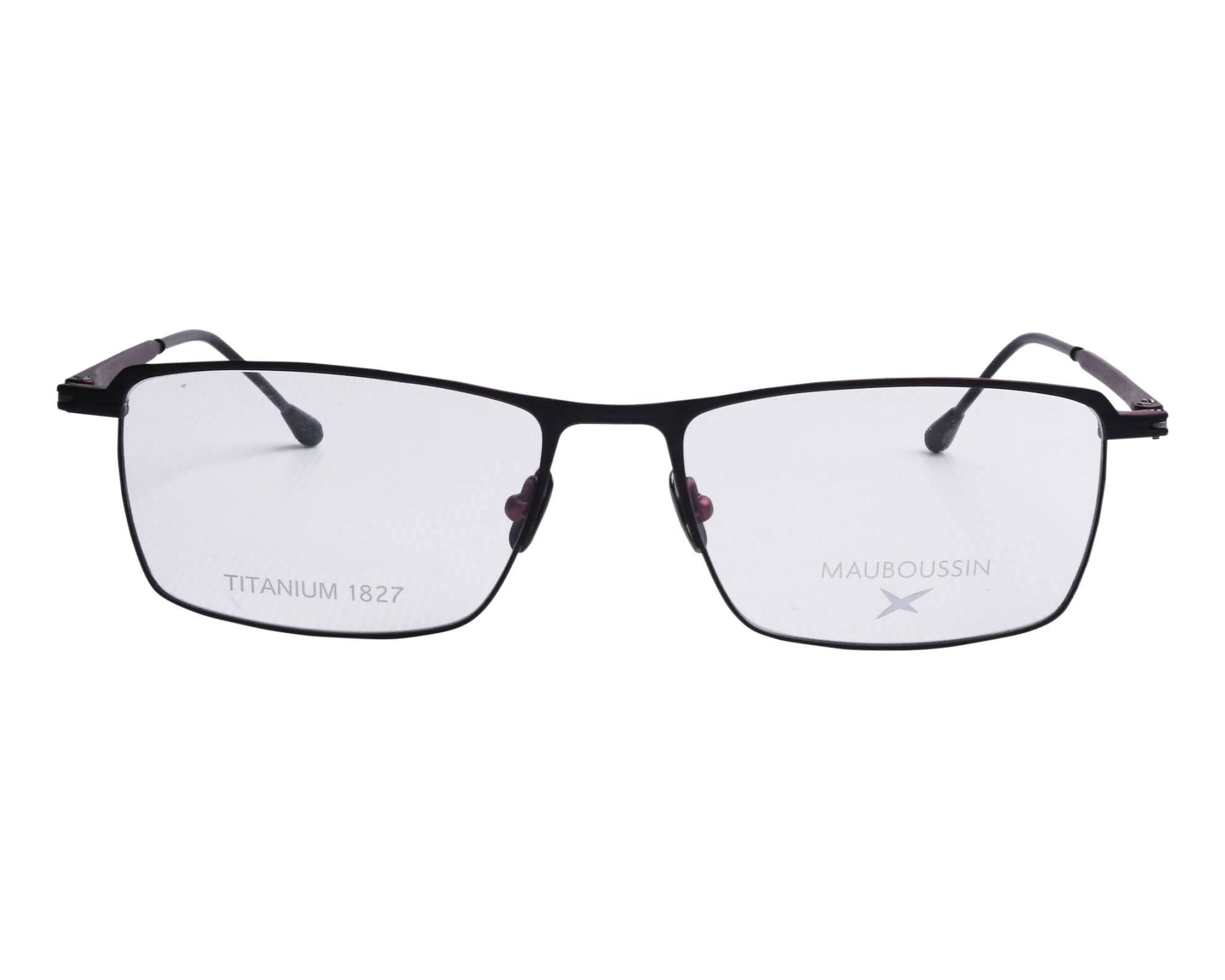 Mauboussin MTI2202 03 55-17 Black Bordeaux front view
