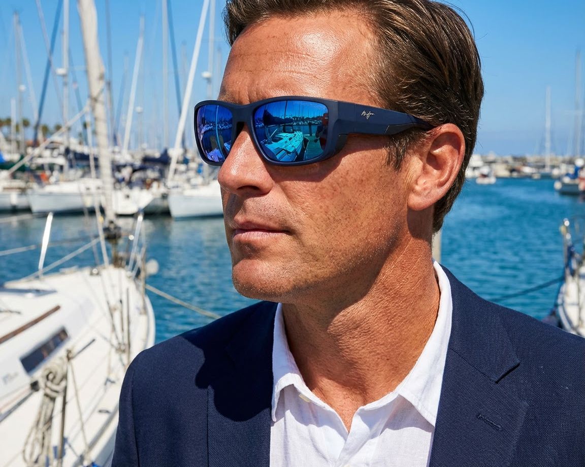 Maui Jim Sunglasses AMBERJACK MJ896 B896-03