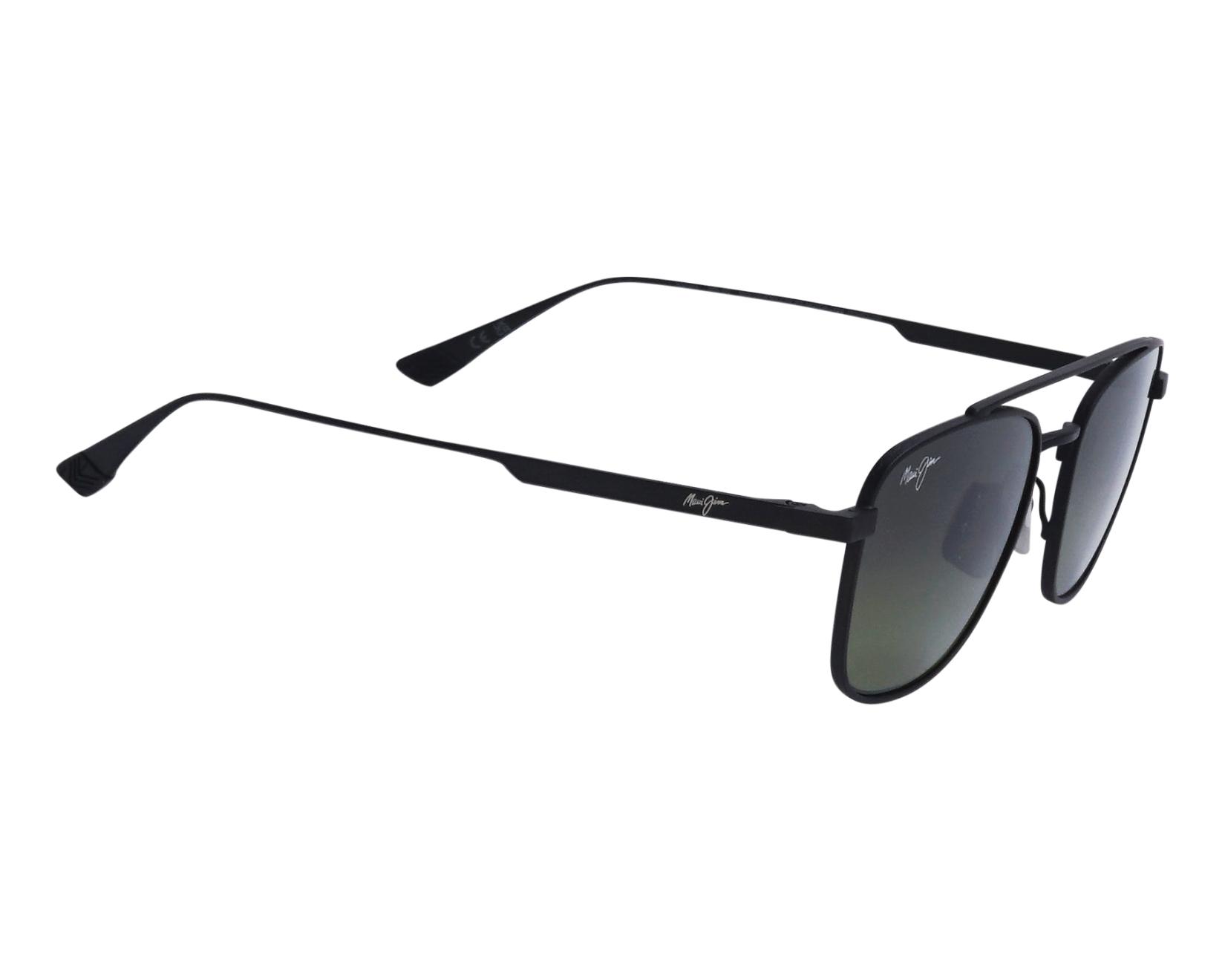 サングラス Maui Jim Maui Jim - KAHANA - ht kahana matte black Maui Jim Kahana Sunglasses | FramesDirect.com