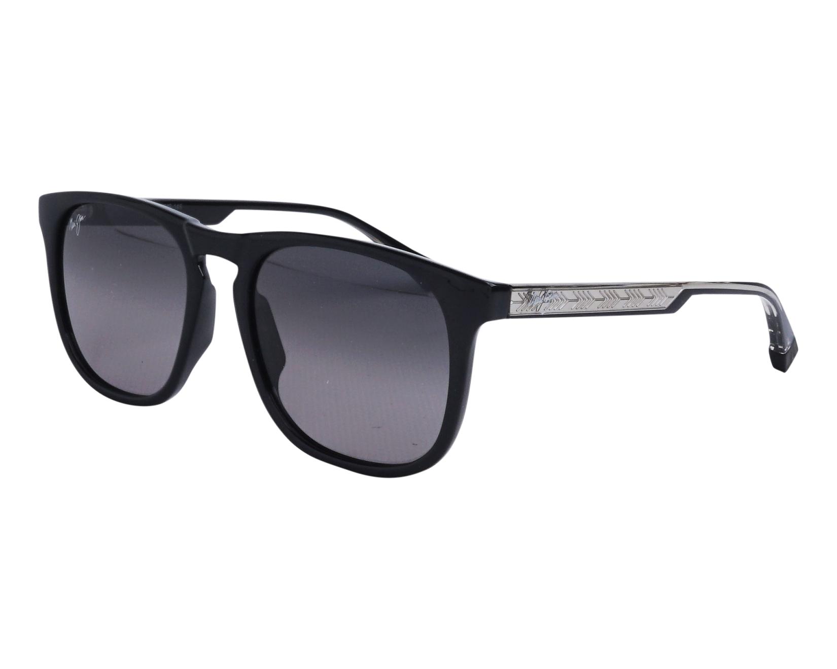 Maui Jim GS641 14 55-18 schwarz grau profile view