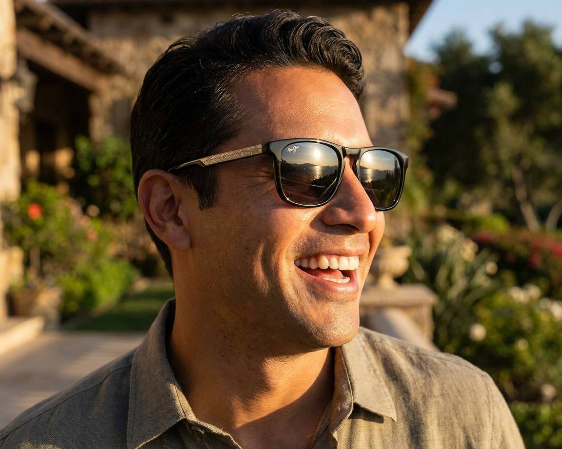 Maui Jim GS641 14 55-18 schwarz grau other view