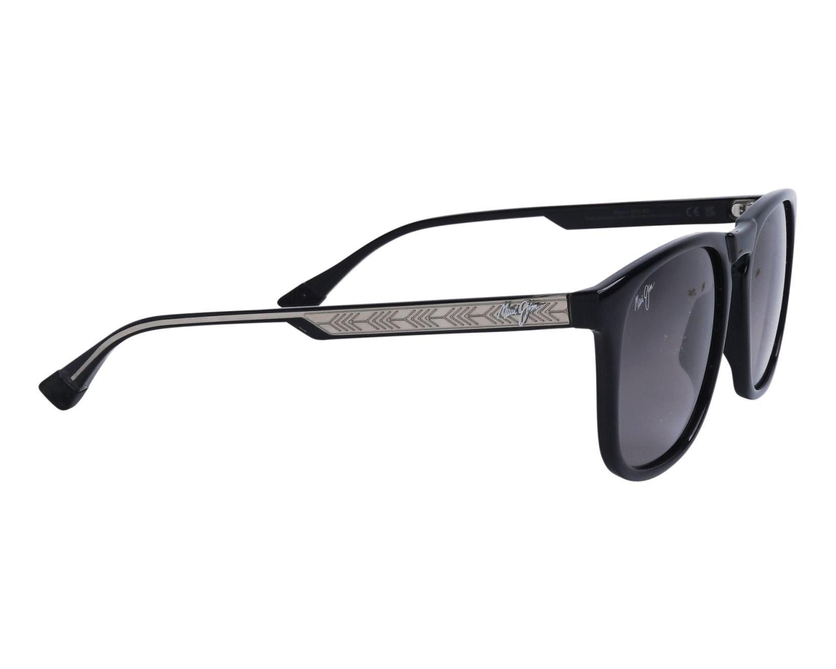 Maui Jim GS641 14 55-18 schwarz grau side view