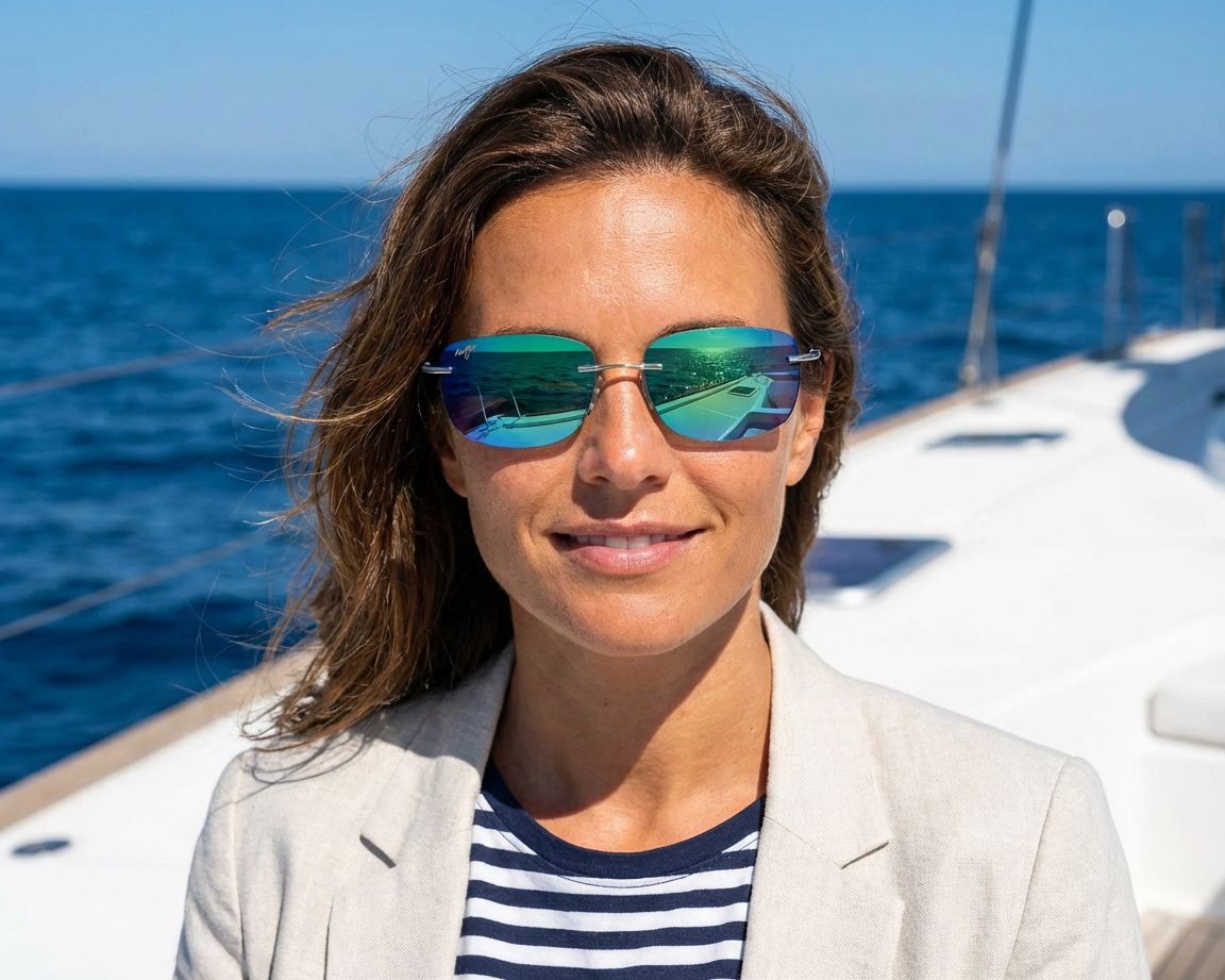 Maui Jim MJ334 GM334-17M 60-18 Argent  other view