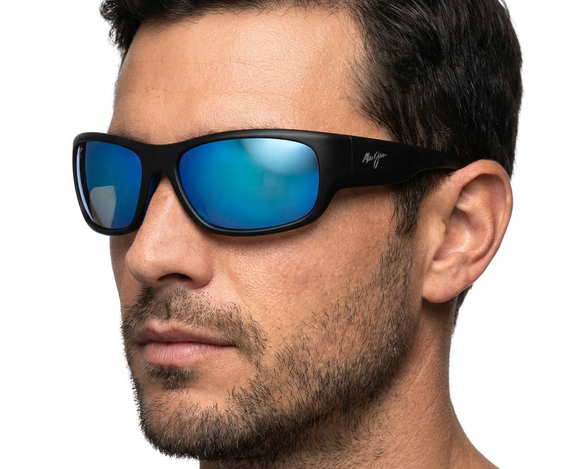 Maui Jim Sunglasses WRAP STG MJ0682S 003