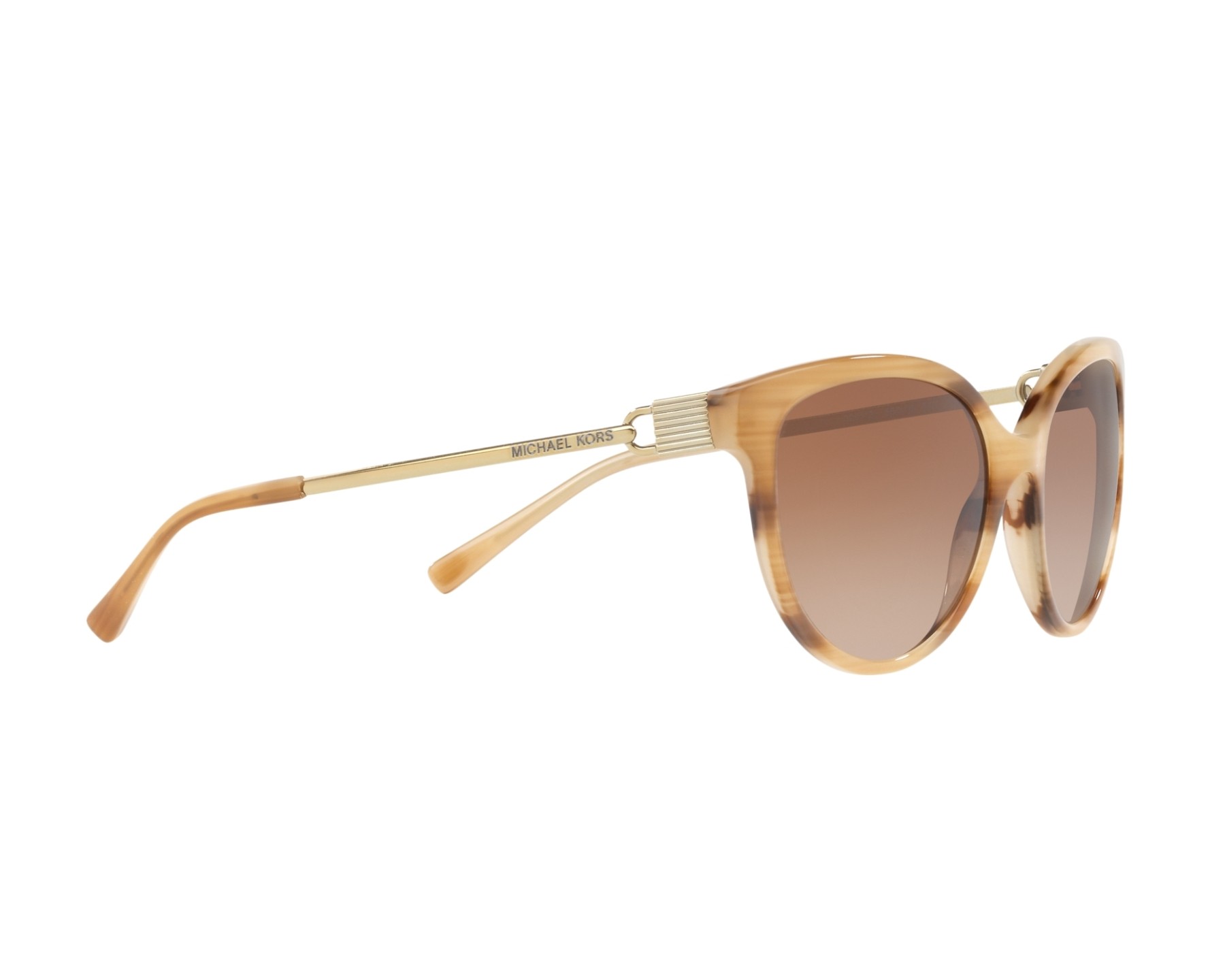 Michael Kors MK-2052 329113 55-18 Havana Gold 360 degree view 11