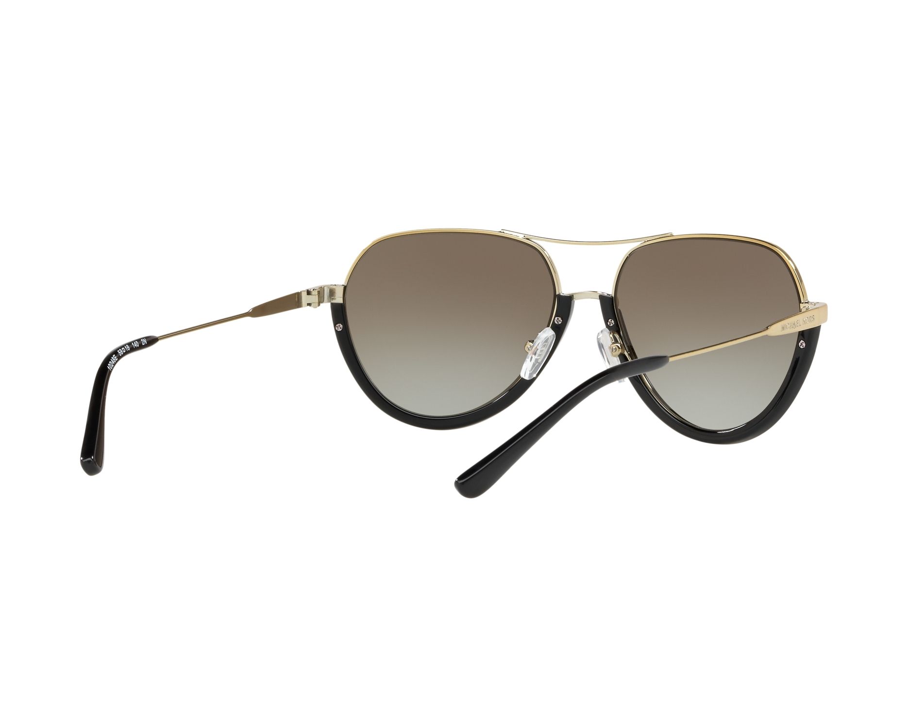 Michael Kors MK-1031 10248E 58-16 Gold Black 360 degree view 8
