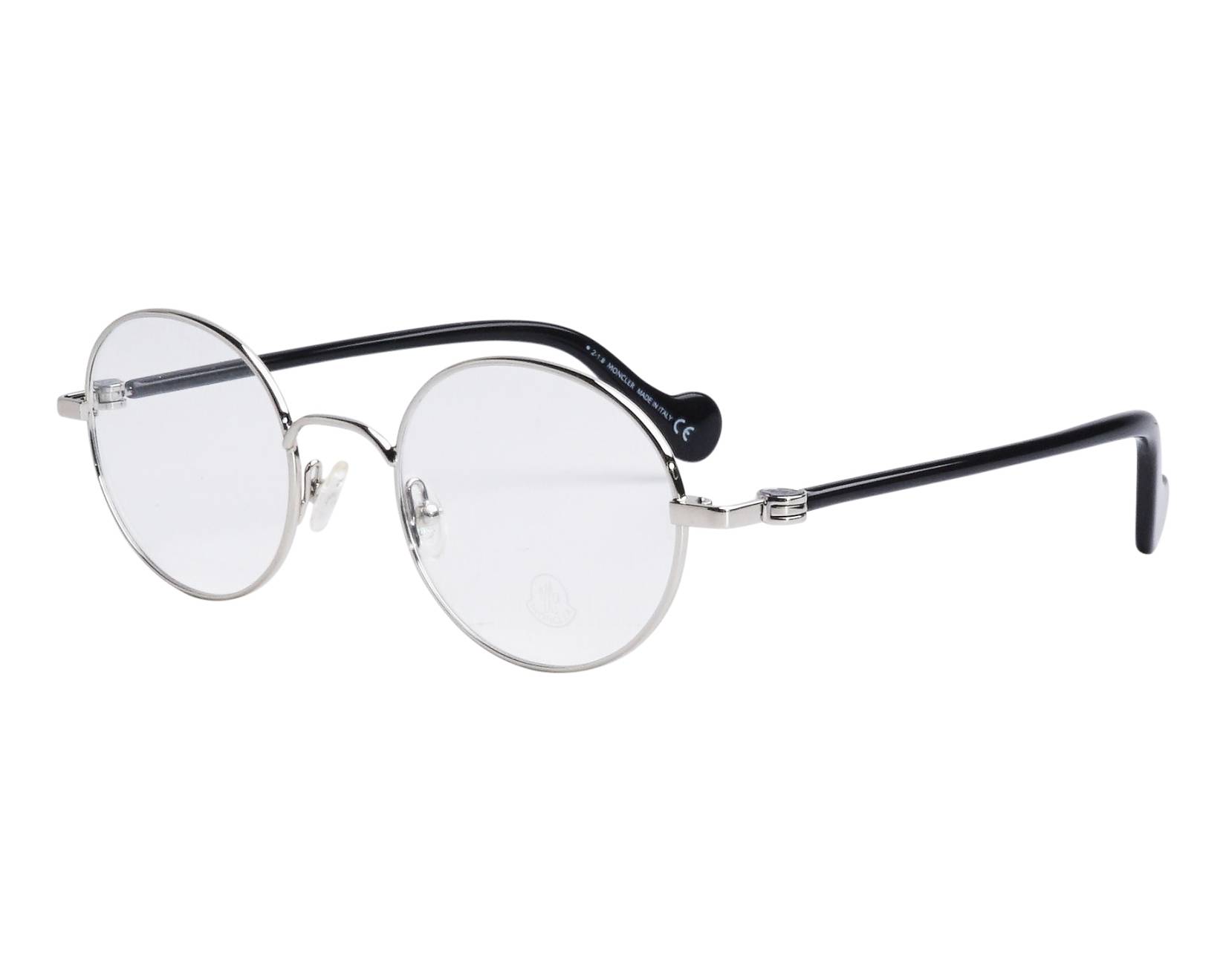 Moncler ML5062-V 016 49-21 Silver Black profile view