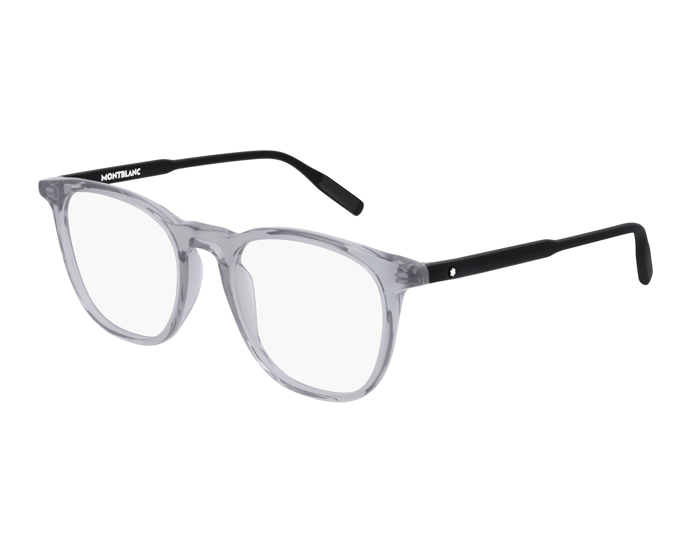 Mont Blanc MB0010O 009 51-20 Grey  profile view