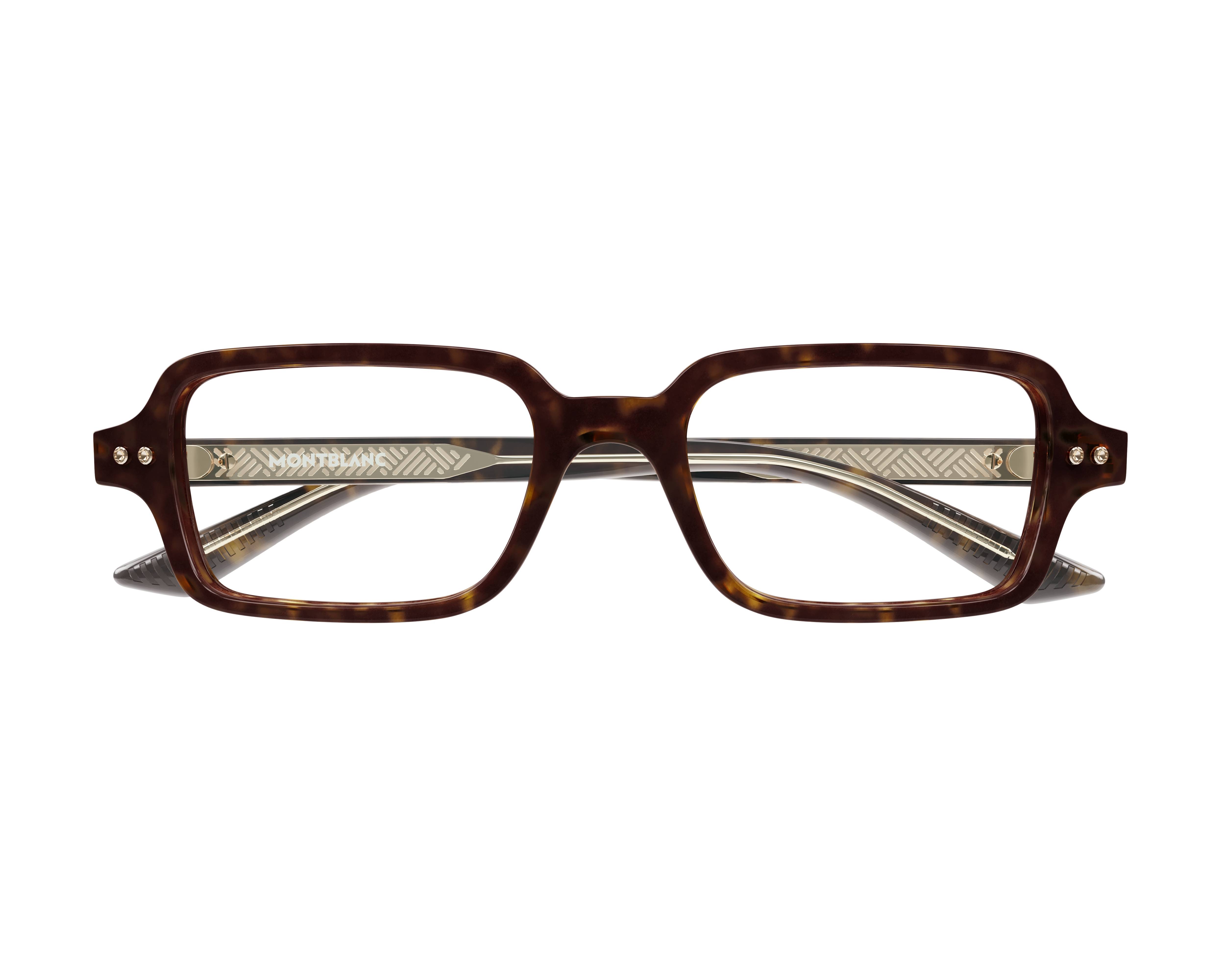 Mont Blanc MB0257O 002 - Havana  front view