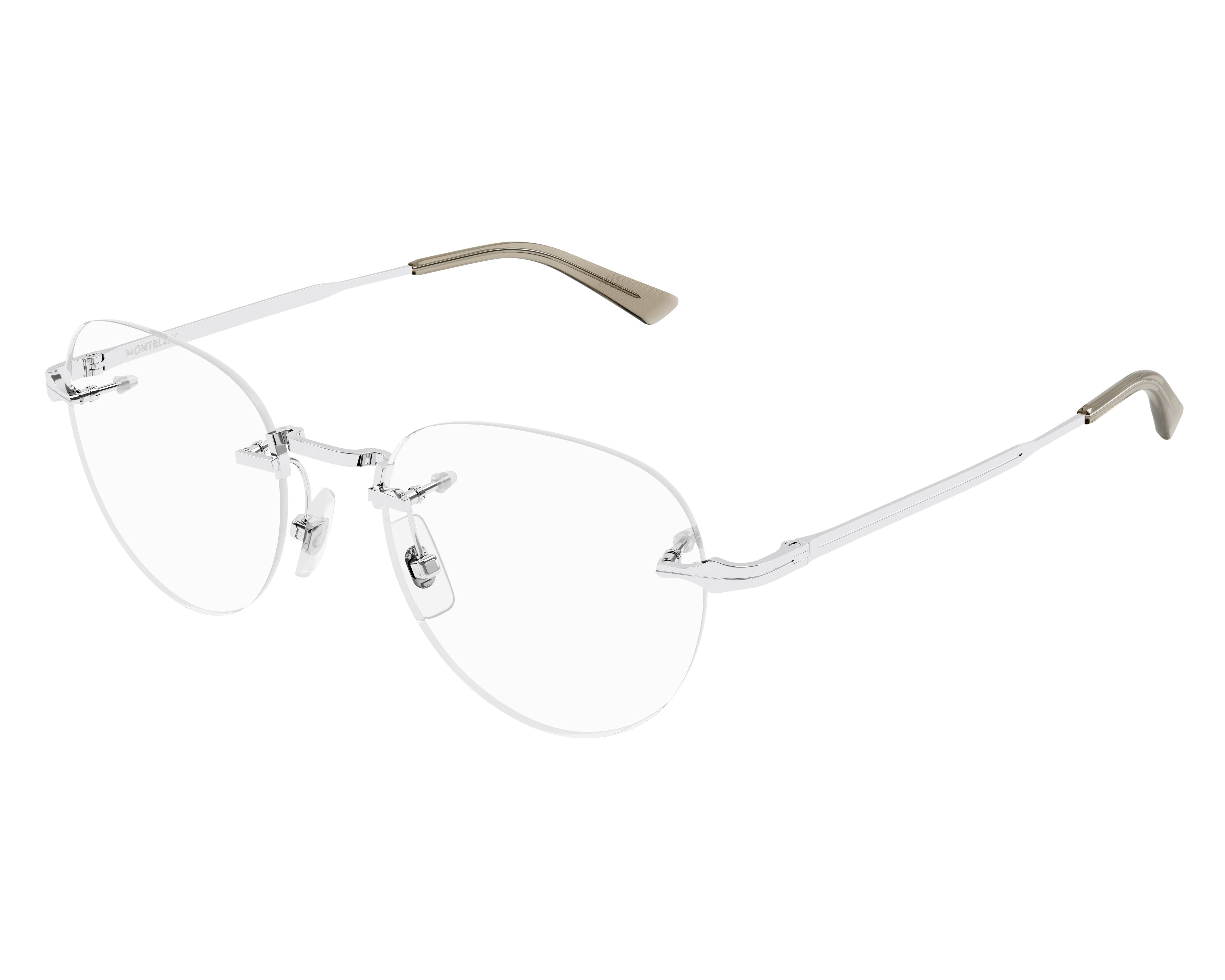 Mont Blanc MB0268O 002 - Silver  profile view