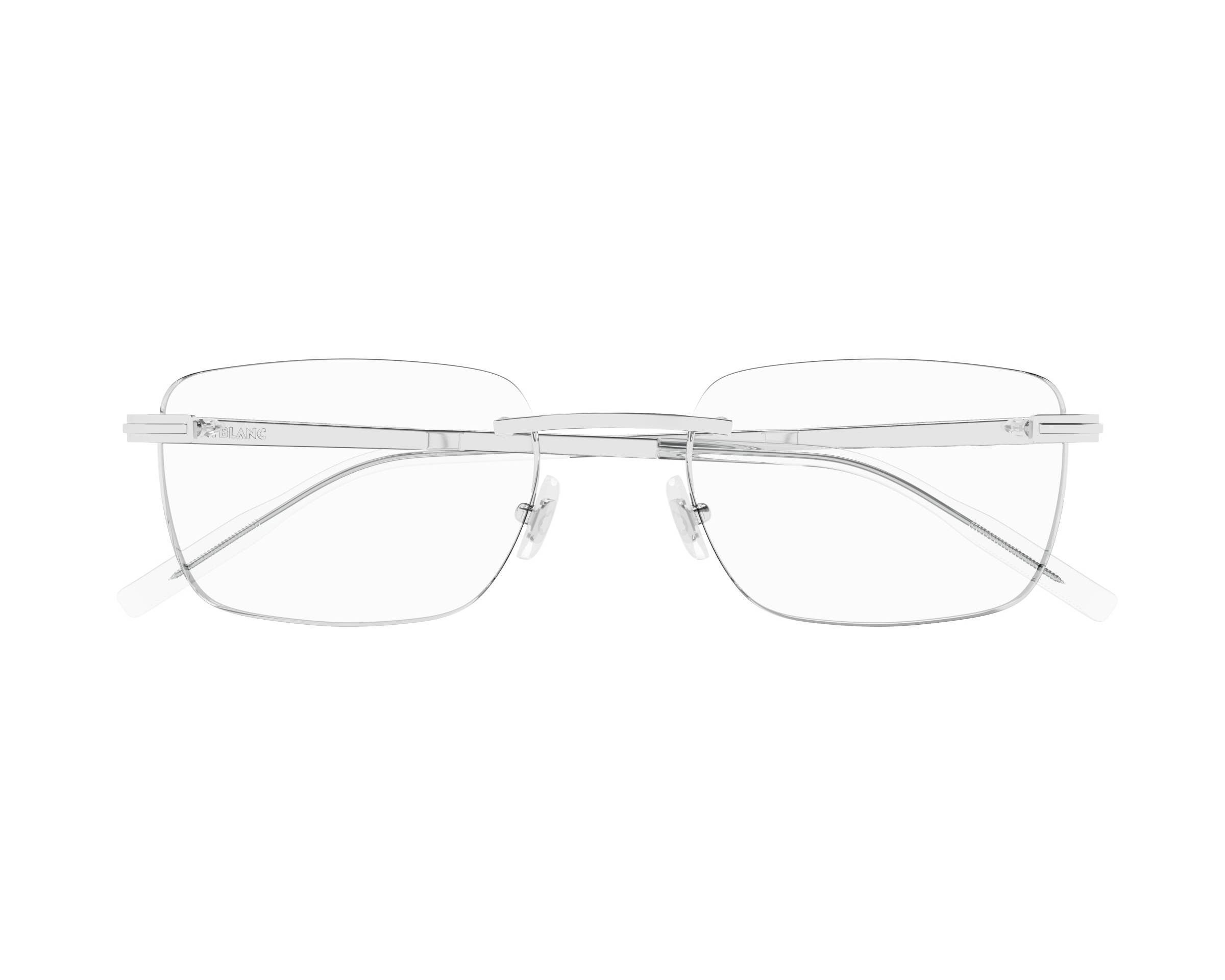 Mont Blanc MB0279O 001 54-20 Silver  front view