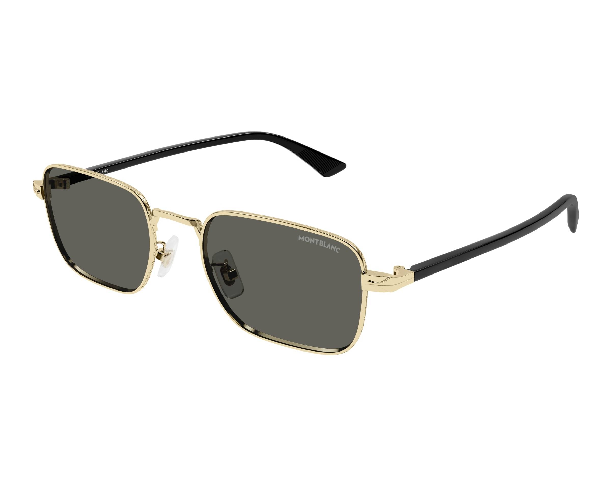 Mont Blanc MB0339S 001 53-20 Gold  profile view