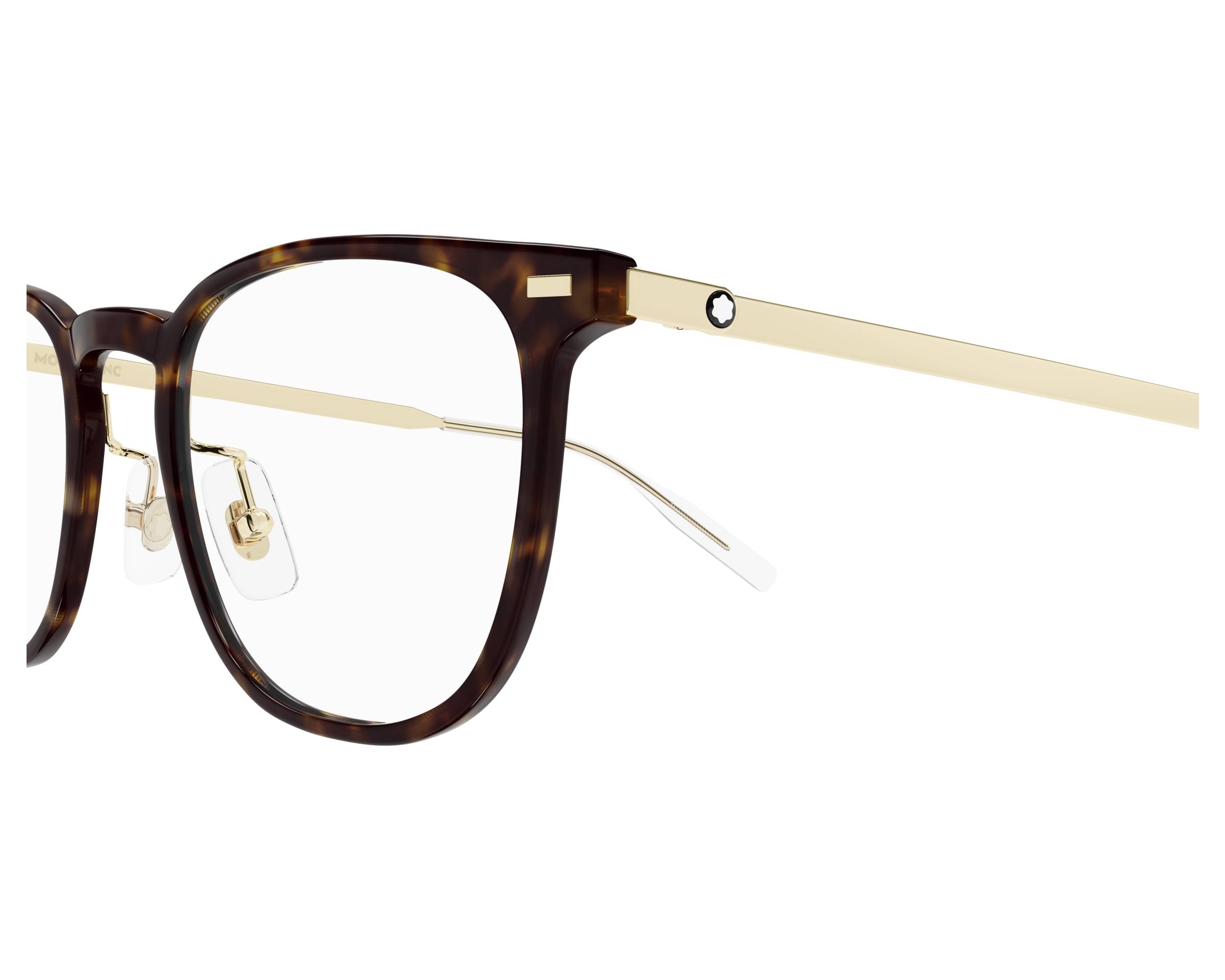 Mont Blanc MB0393ON 003 - Havane  side view