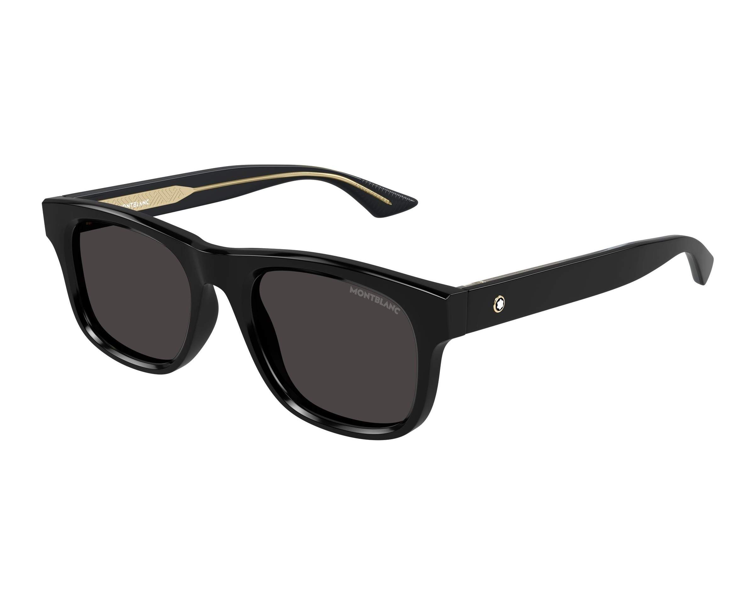 NWT Mont Blanc MB0421S-001 Sunglasses Montblanc MB0421S 001 Sunglasses - US main image 2