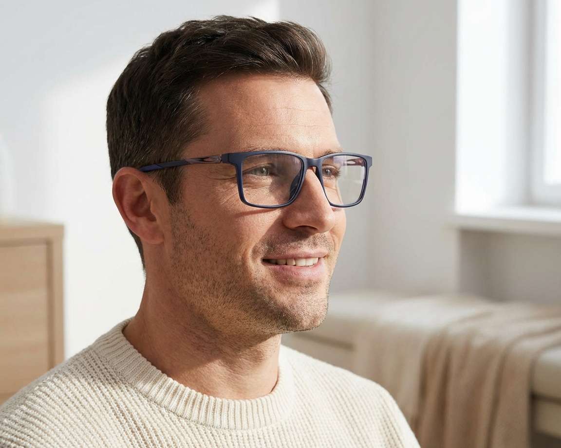 Nike NIKE 7145-411 53mm New Eyeglasses Nike 7145 411 Matte Blue Eyeglasses | SmartBuyGlasses US main image 2