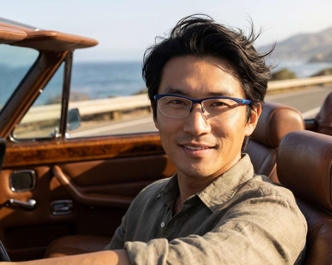 Nike 7401 410 58-15 Bleu Bleu 360 degree view 10